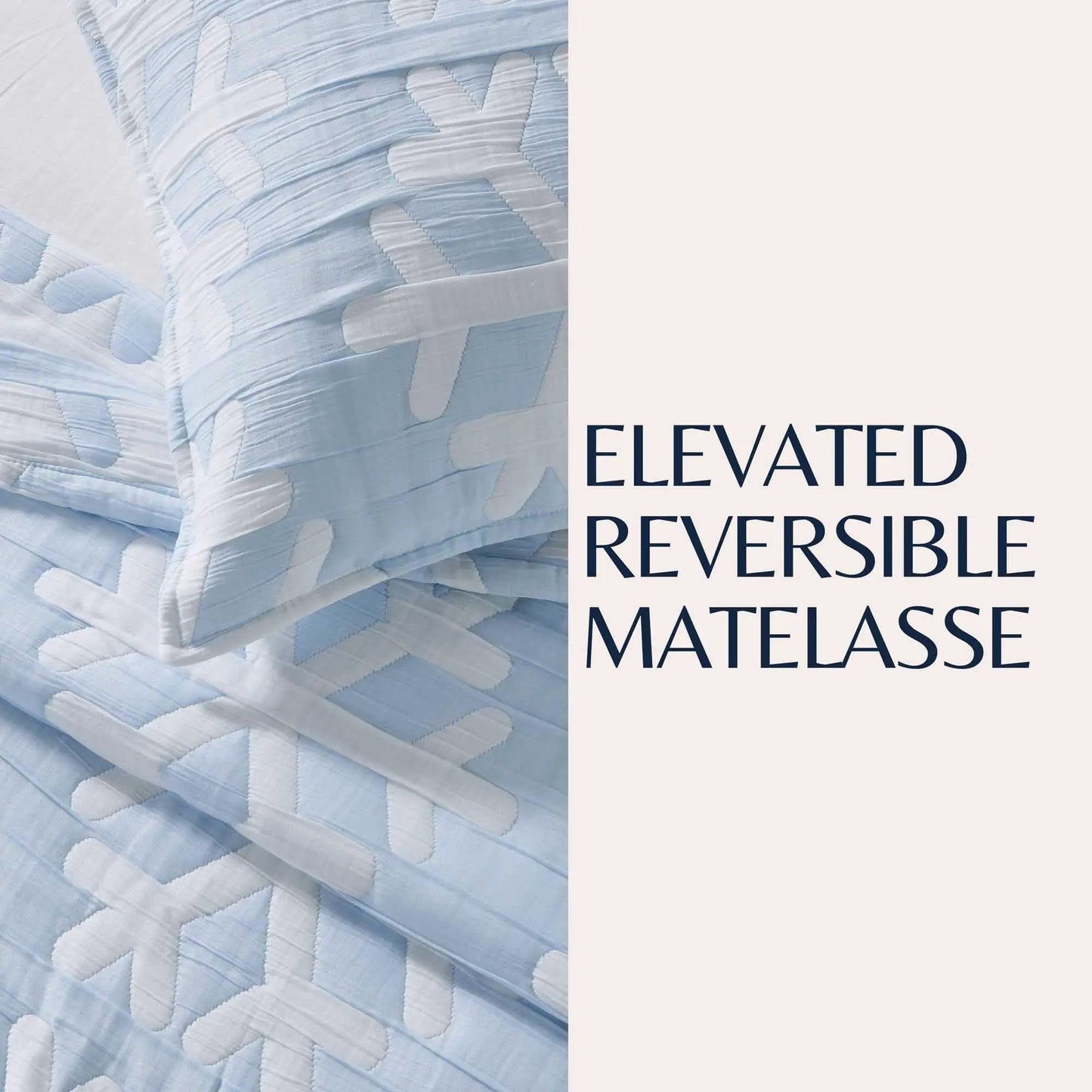 Matelassé Snowflake Quilt Set - Nino Collection from PriceLows™