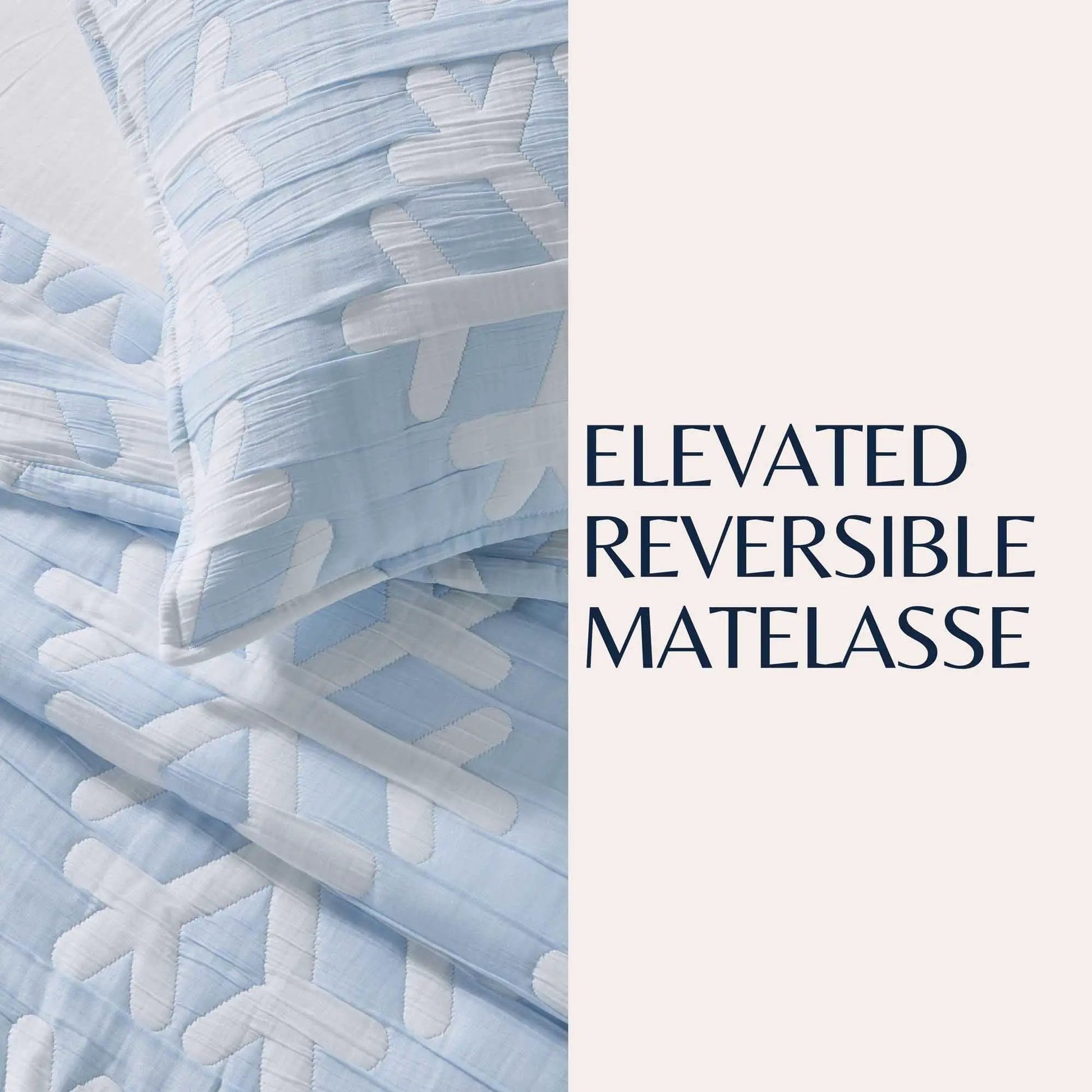 Matelassé Snowflake Quilt Set - Nino Collection from PriceLows™