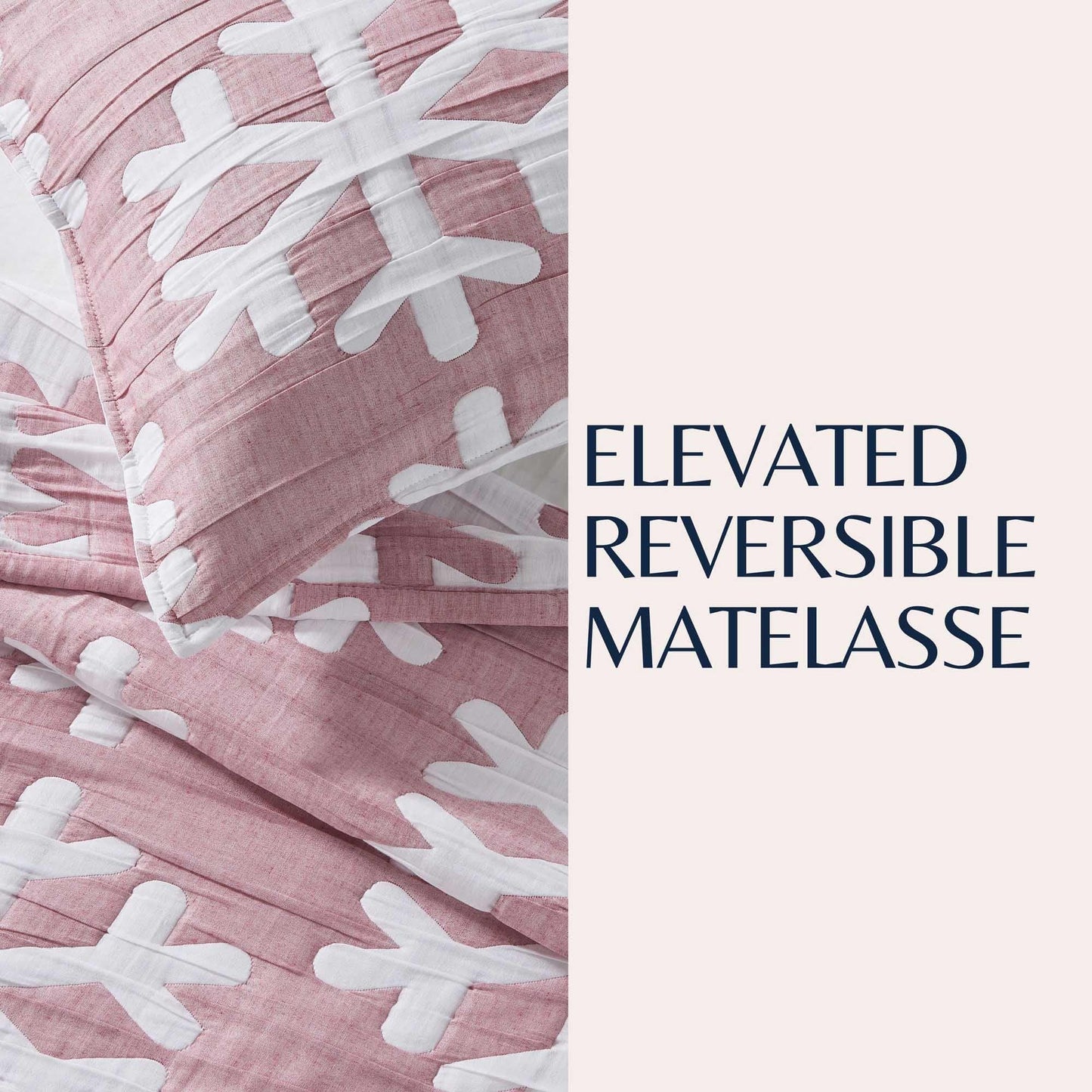Matelassé Snowflake Quilt Set - Nino Collection from PriceLows™