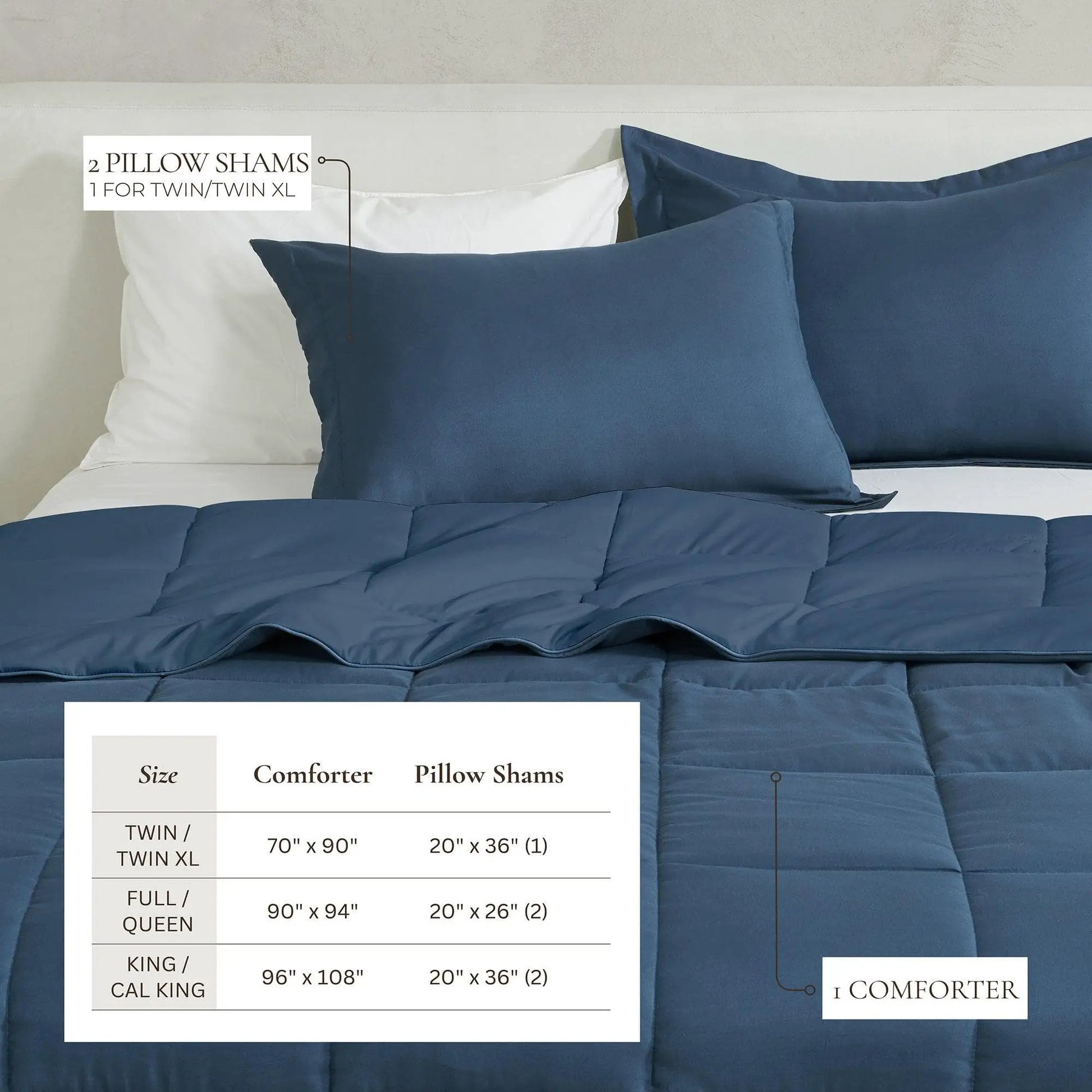 Reversible Comforter Set - Odette Collection from PriceLows™