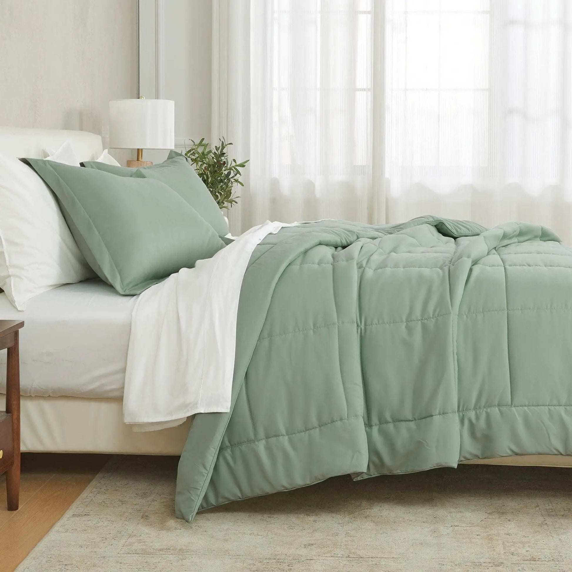 Reversible Comforter Set - Odette Collection from PriceLows™