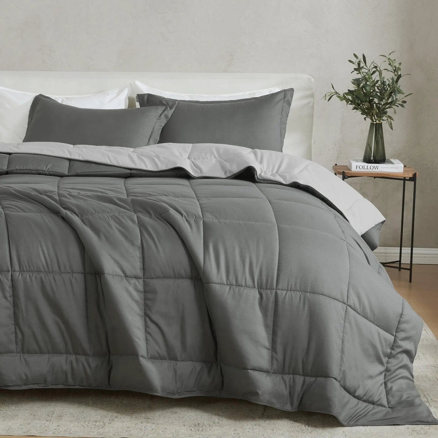 Reversible Comforter Set - Odette Collection from PriceLows™