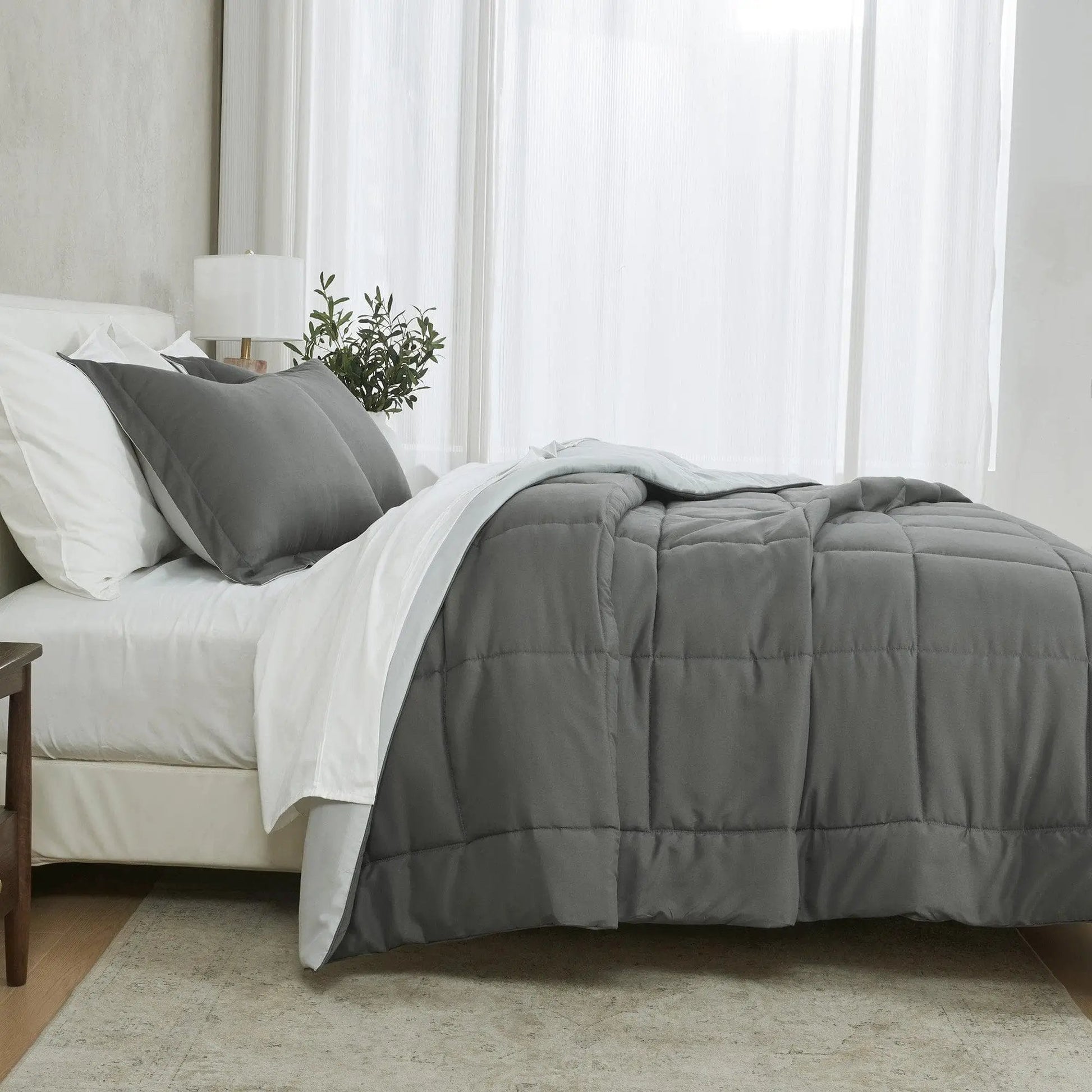 Reversible Comforter Set - Odette Collection from PriceLows™