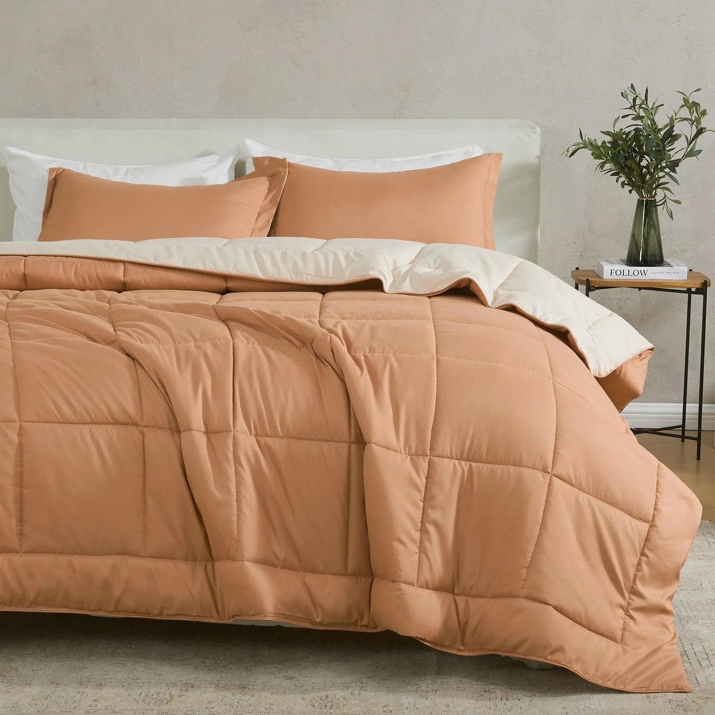 Reversible Comforter Set - Odette Collection from PriceLows™