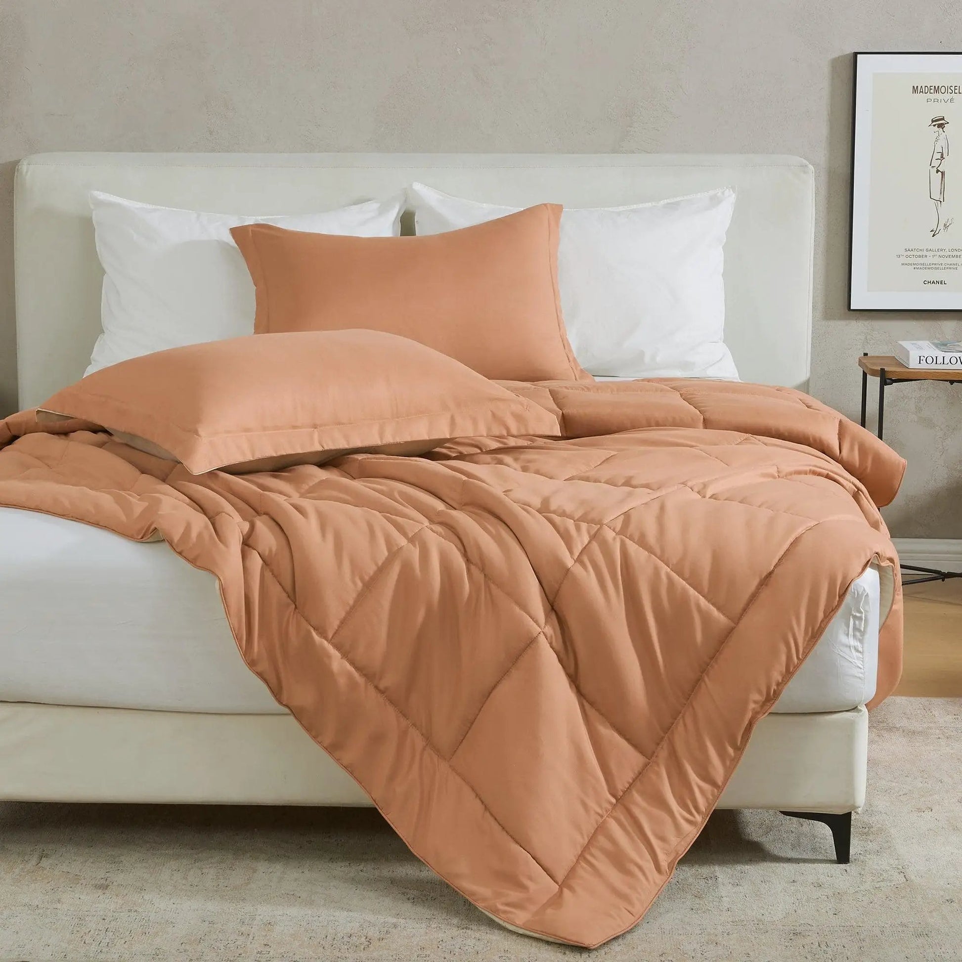 Reversible Comforter Set - Odette Collection from PriceLows™