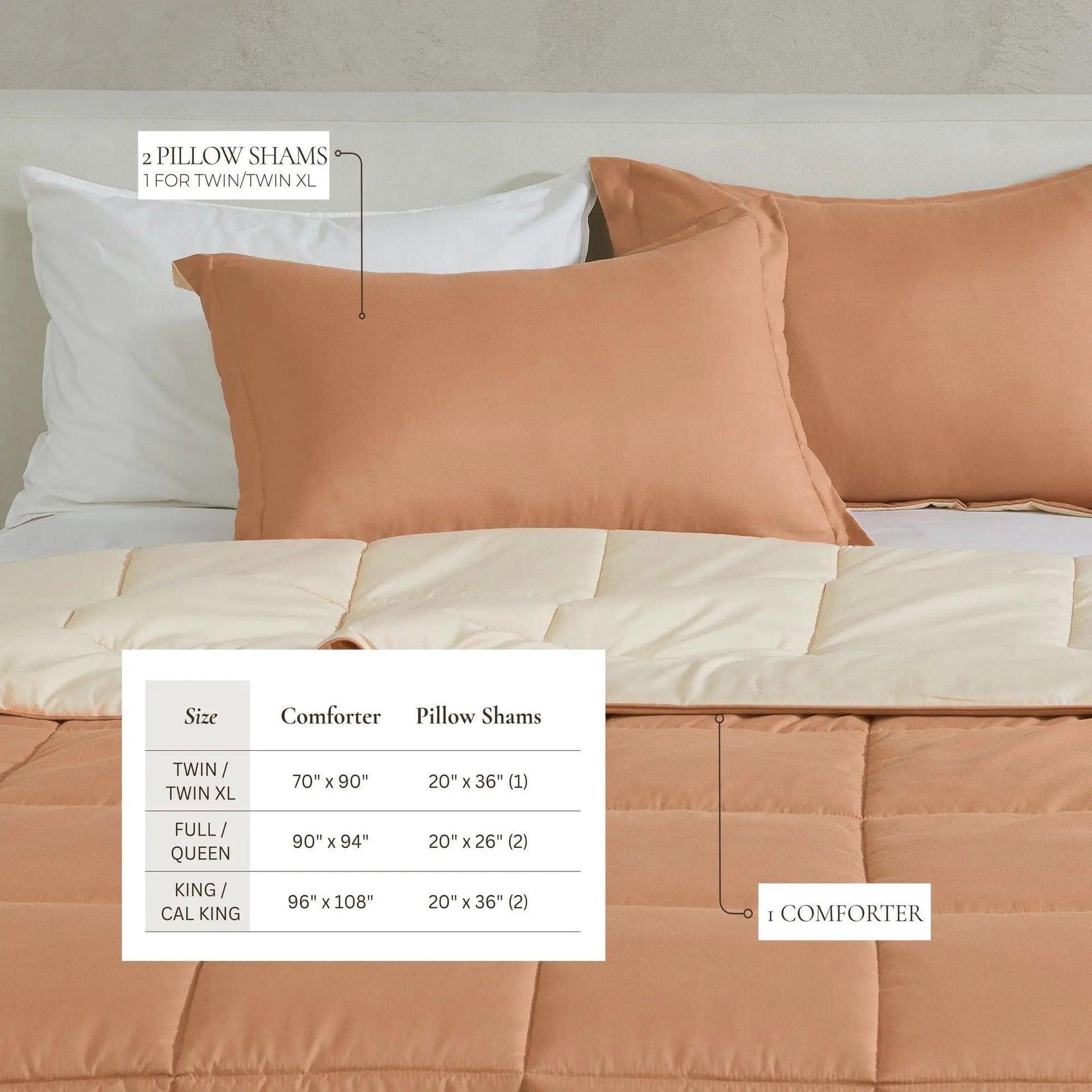 Reversible Comforter Set - Odette Collection from PriceLows™