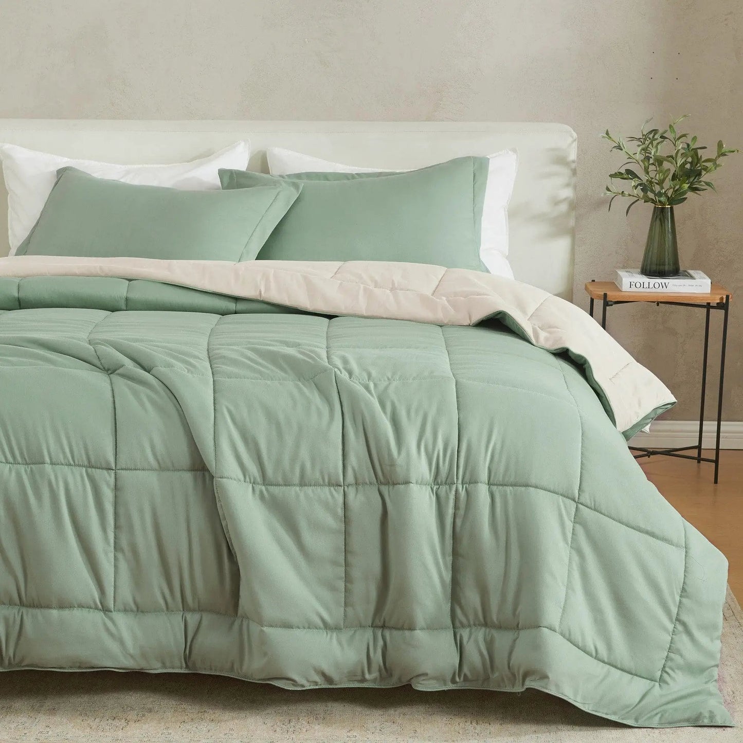Reversible Comforter Set - Odette Collection from PriceLows™