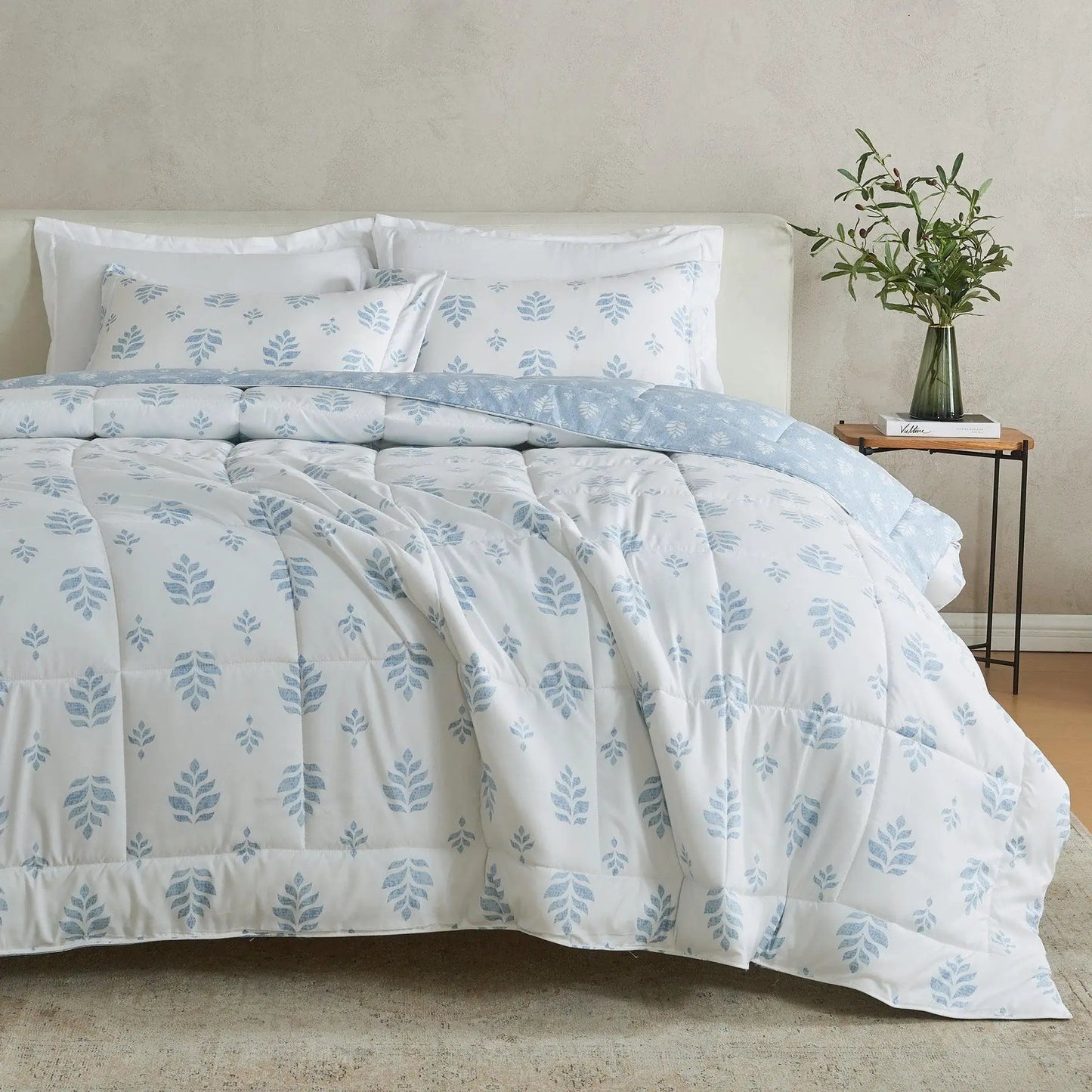Reversible Comforter Set - Odette Collection from PriceLows™