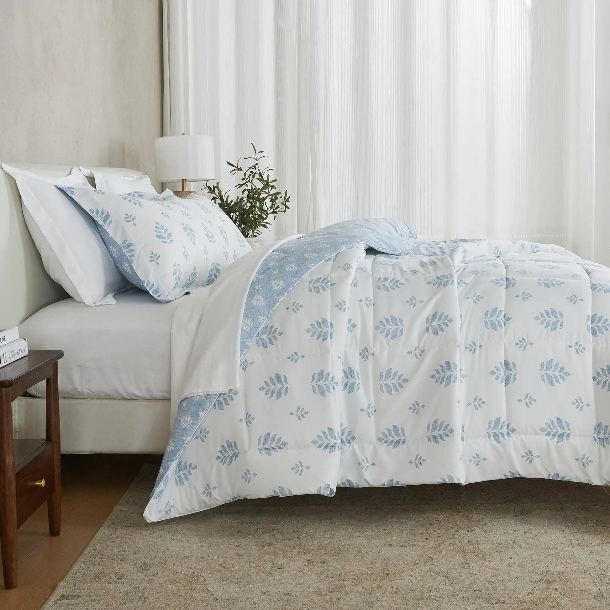 Reversible Comforter Set - Odette Collection from PriceLows™