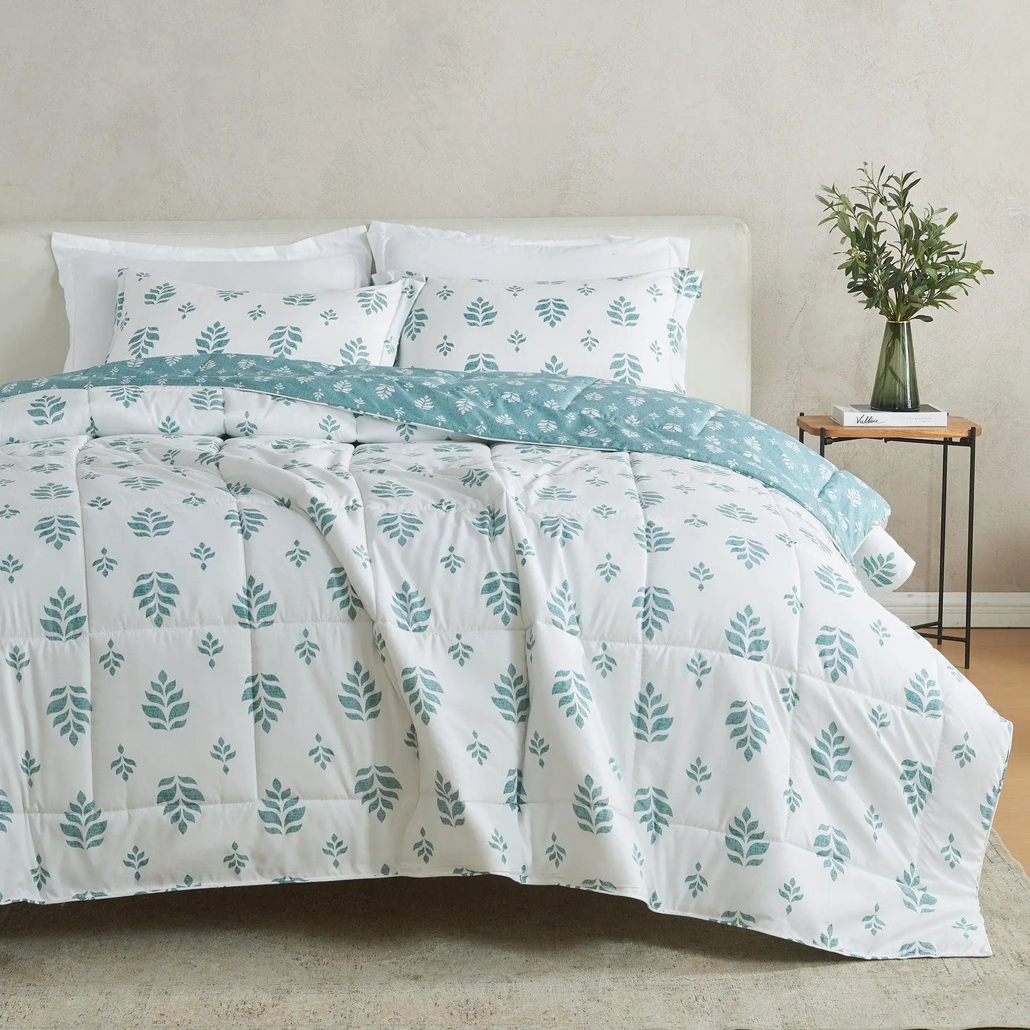 Reversible Comforter Set - Odette Collection from PriceLows™