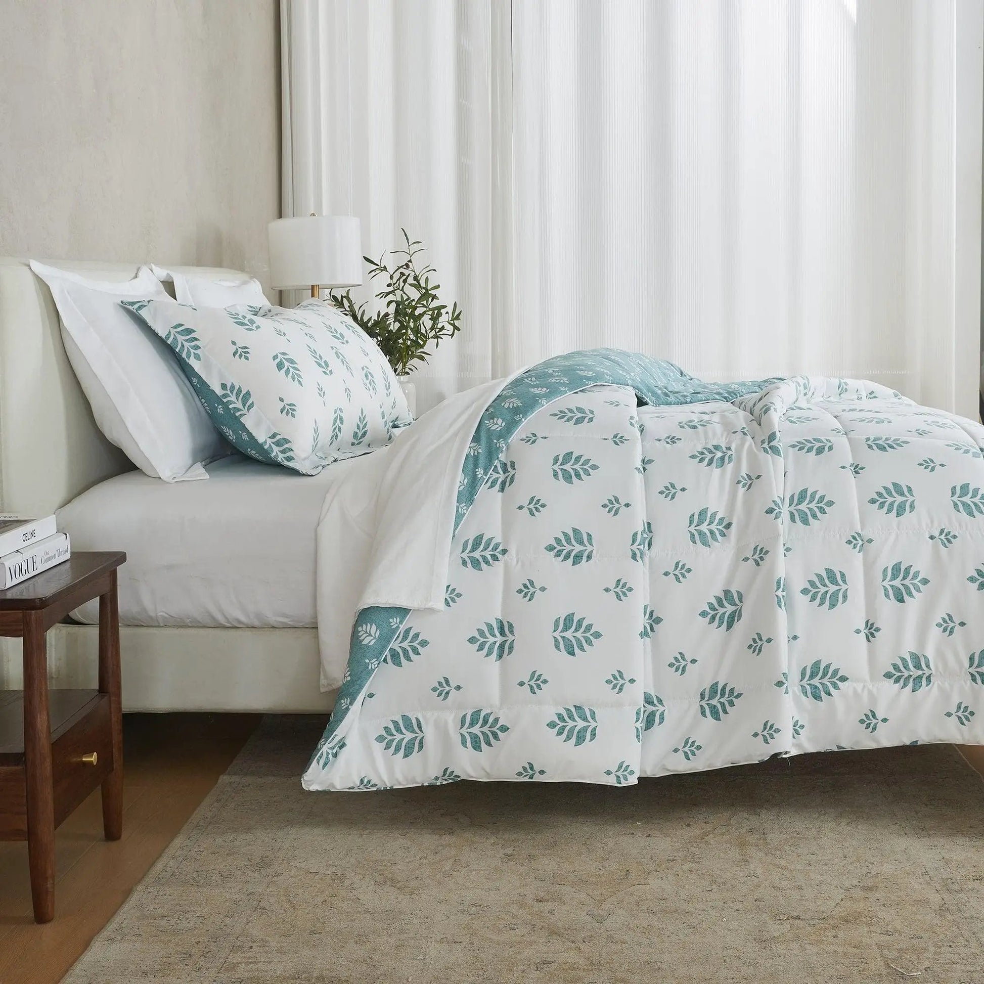 Reversible Comforter Set - Odette Collection from PriceLows™