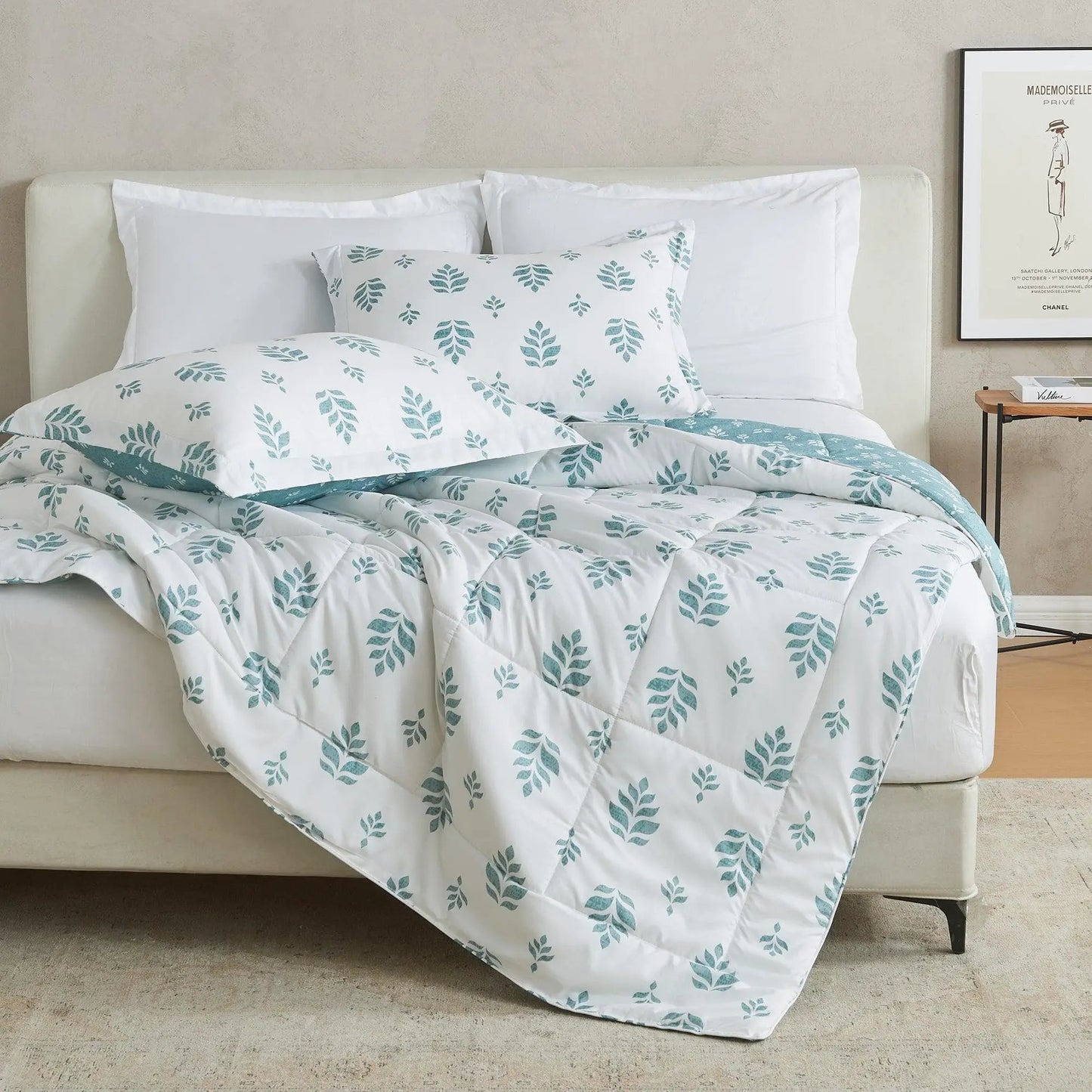 Reversible Comforter Set - Odette Collection from PriceLows™