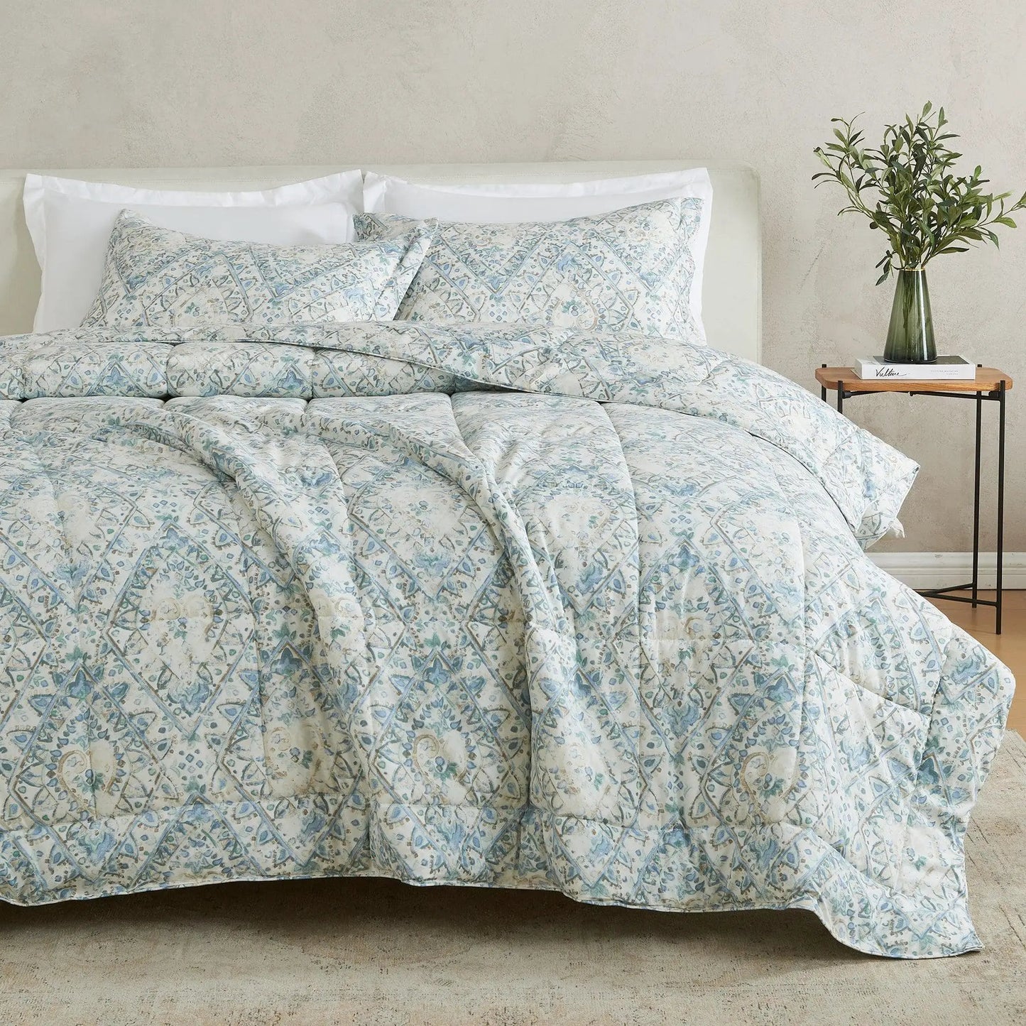 Reversible Comforter Set - Odette Collection from PriceLows™