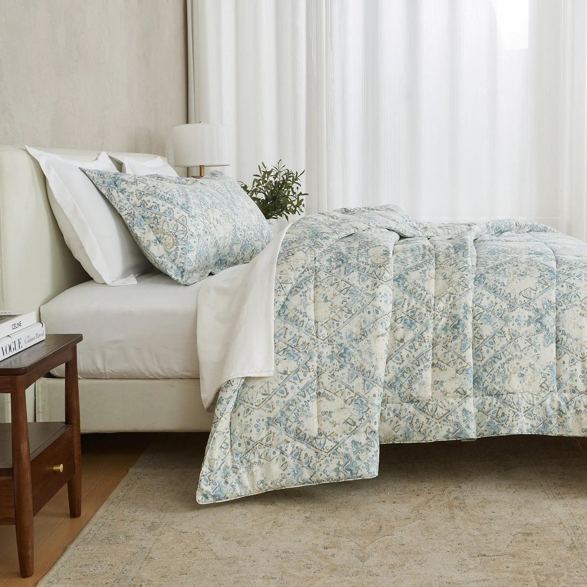 Reversible Comforter Set - Odette Collection from PriceLows™