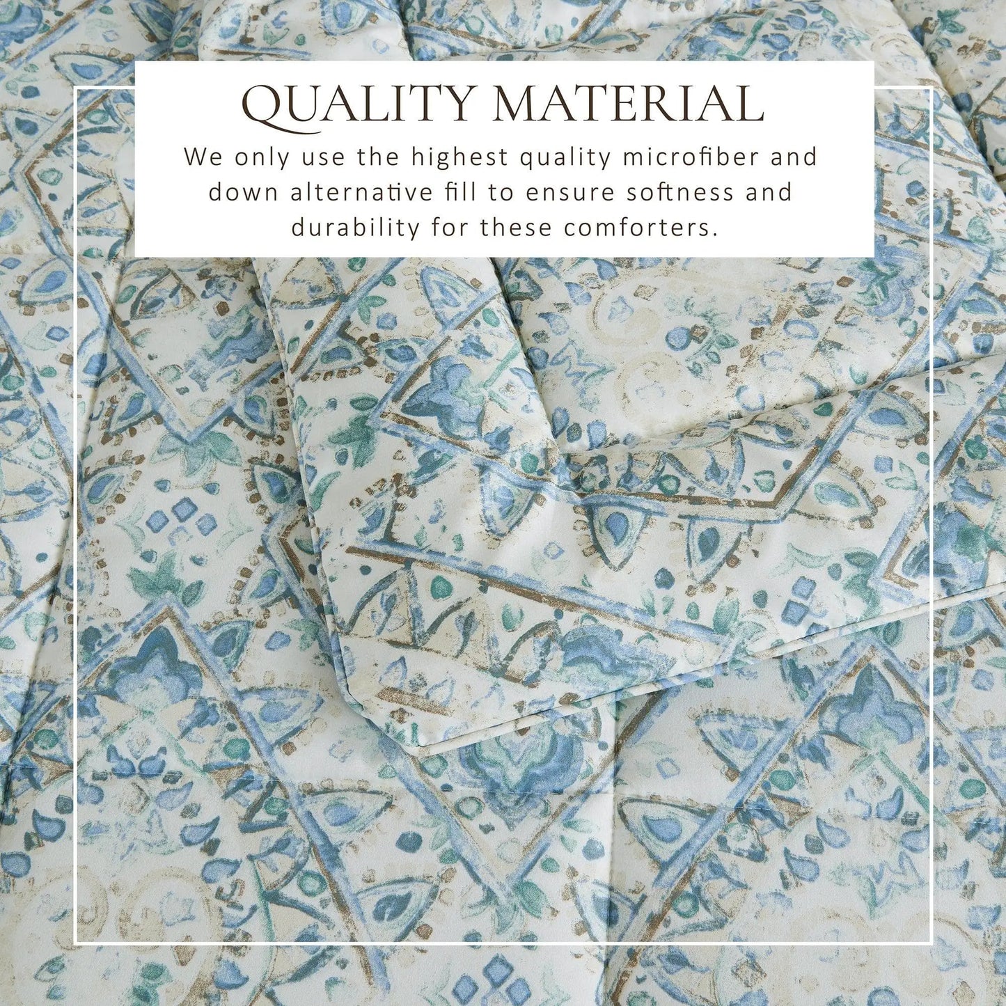 Reversible Comforter Set - Odette Collection from PriceLows™