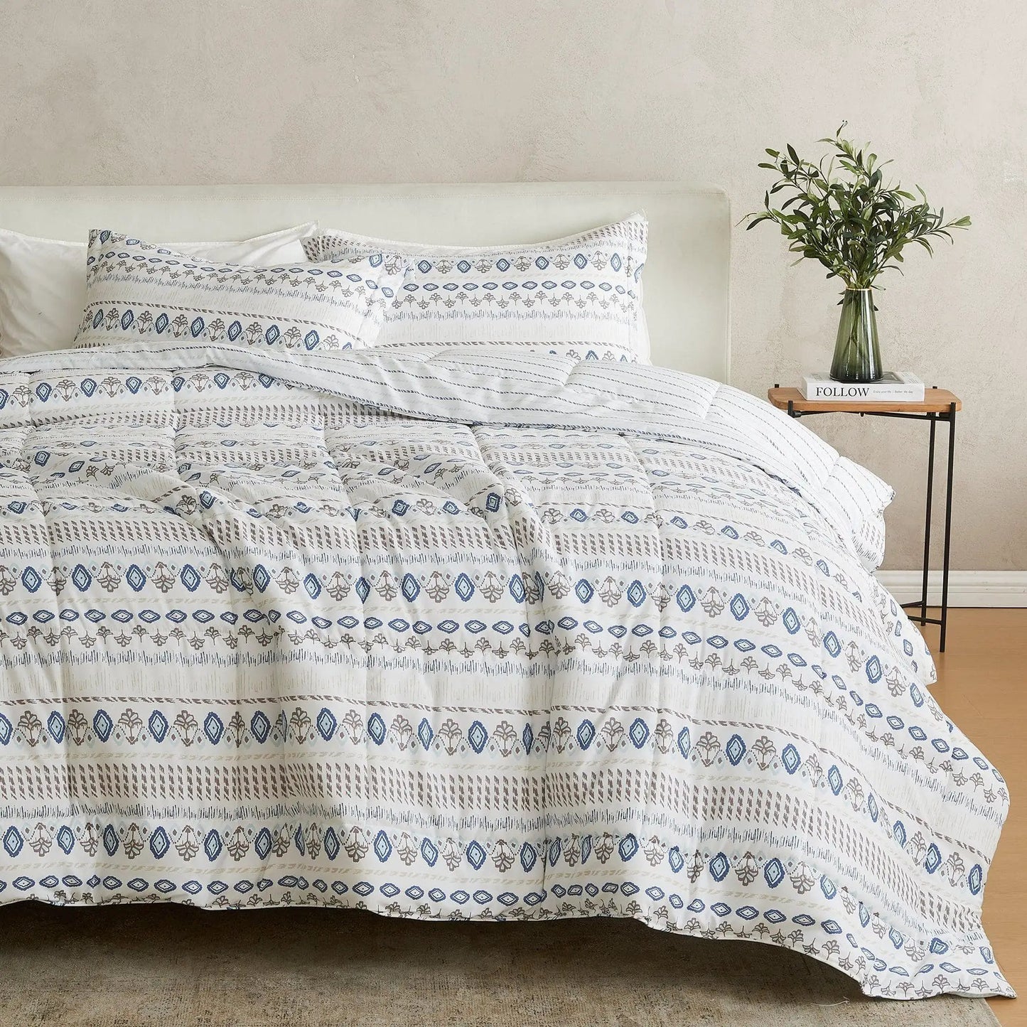 Reversible Comforter Set - Odette Collection from PriceLows™