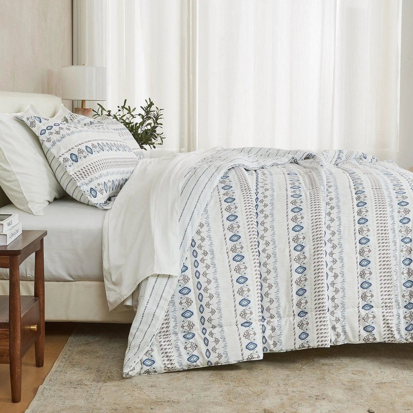 Reversible Comforter Set - Odette Collection from PriceLows™