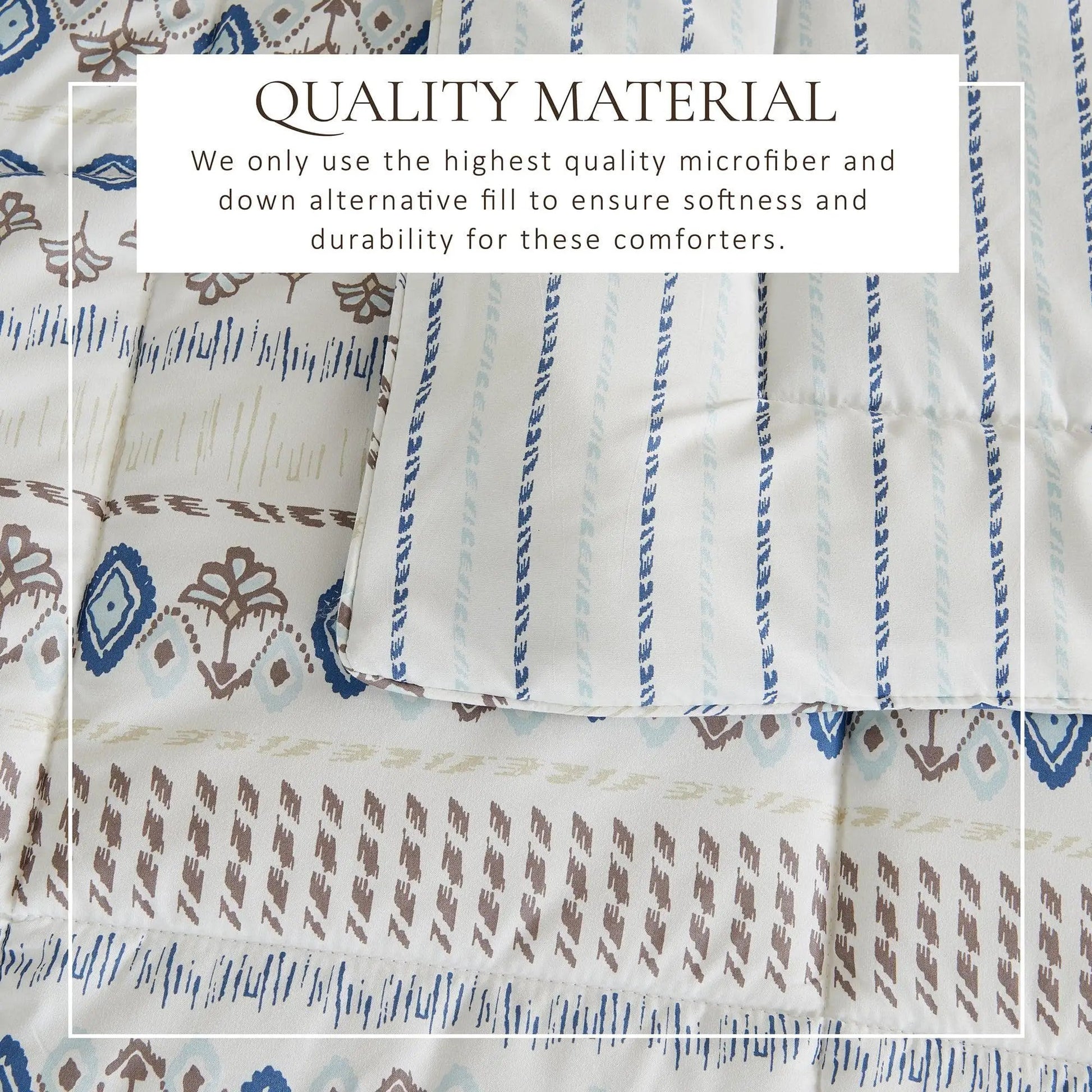 Reversible Comforter Set - Odette Collection from PriceLows™
