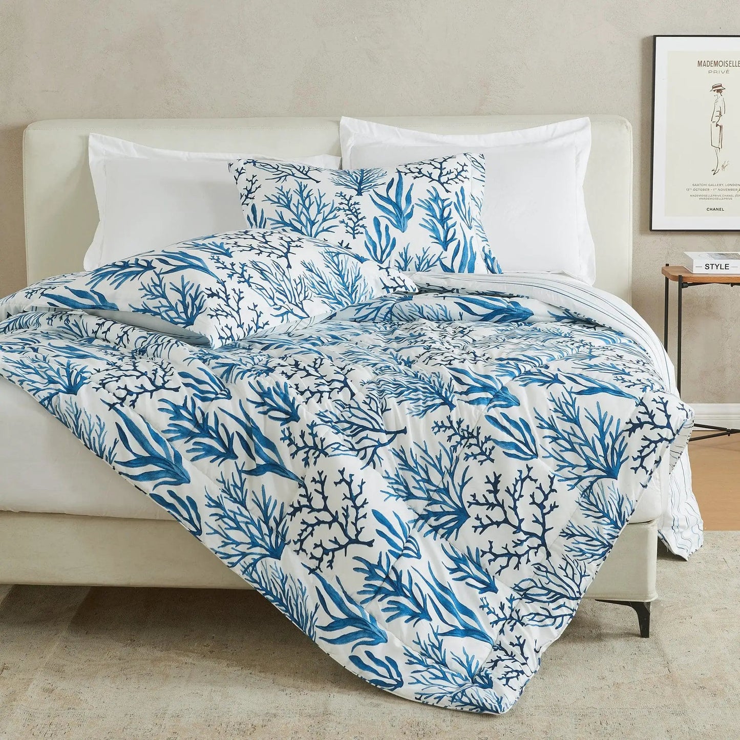 Reversible Comforter Set - Odette Collection from PriceLows™