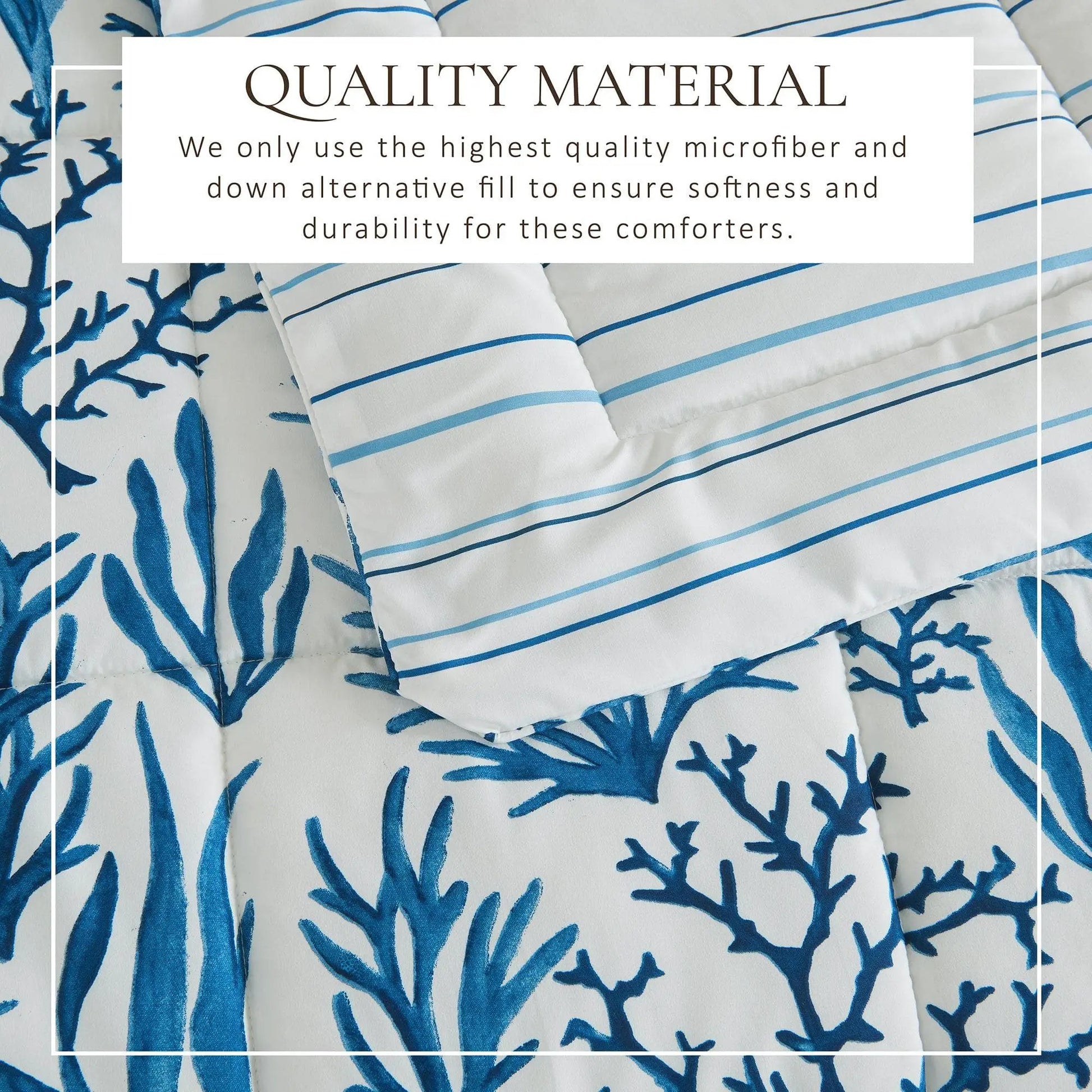 Reversible Comforter Set - Odette Collection from PriceLows™