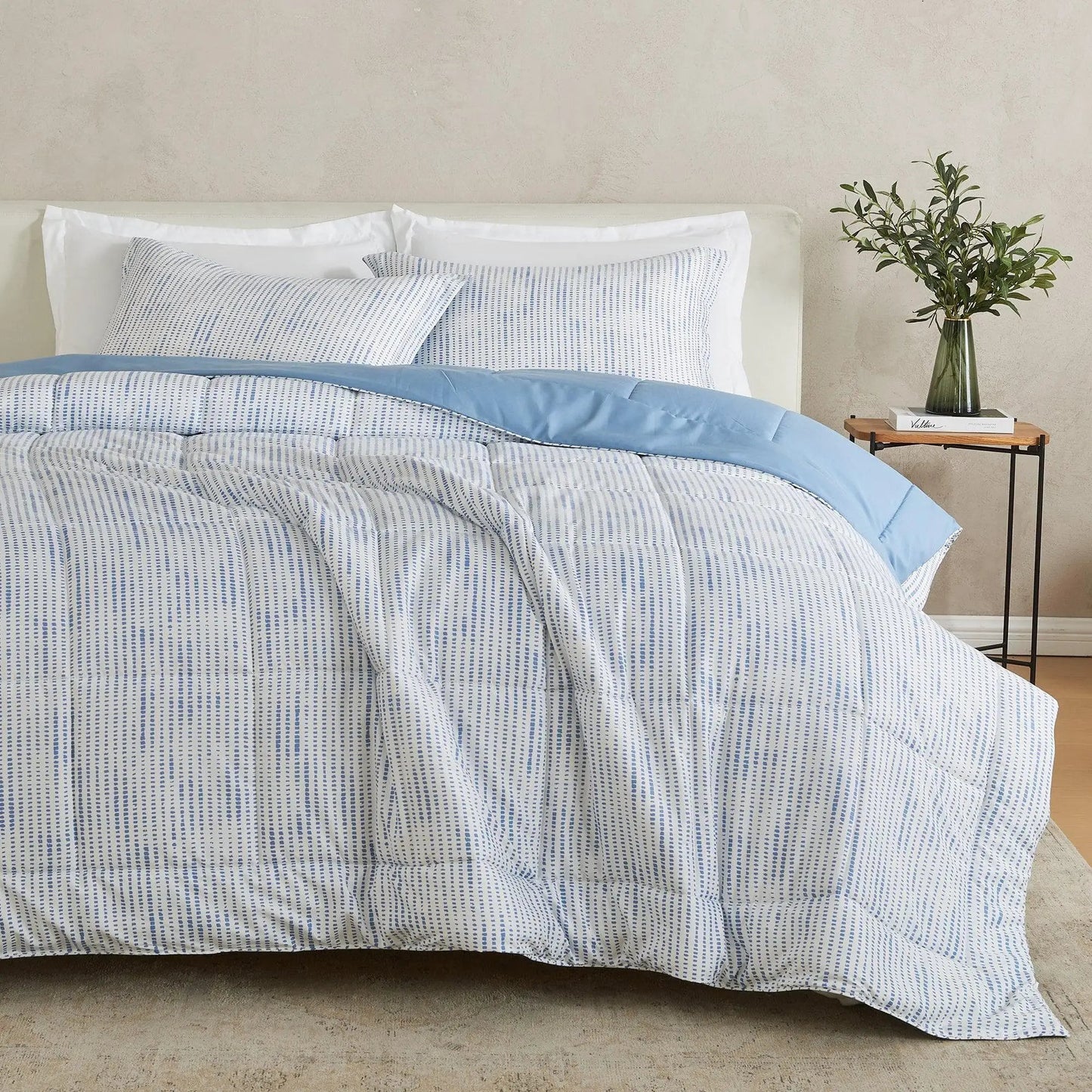 Reversible Comforter Set - Odette Collection from PriceLows™