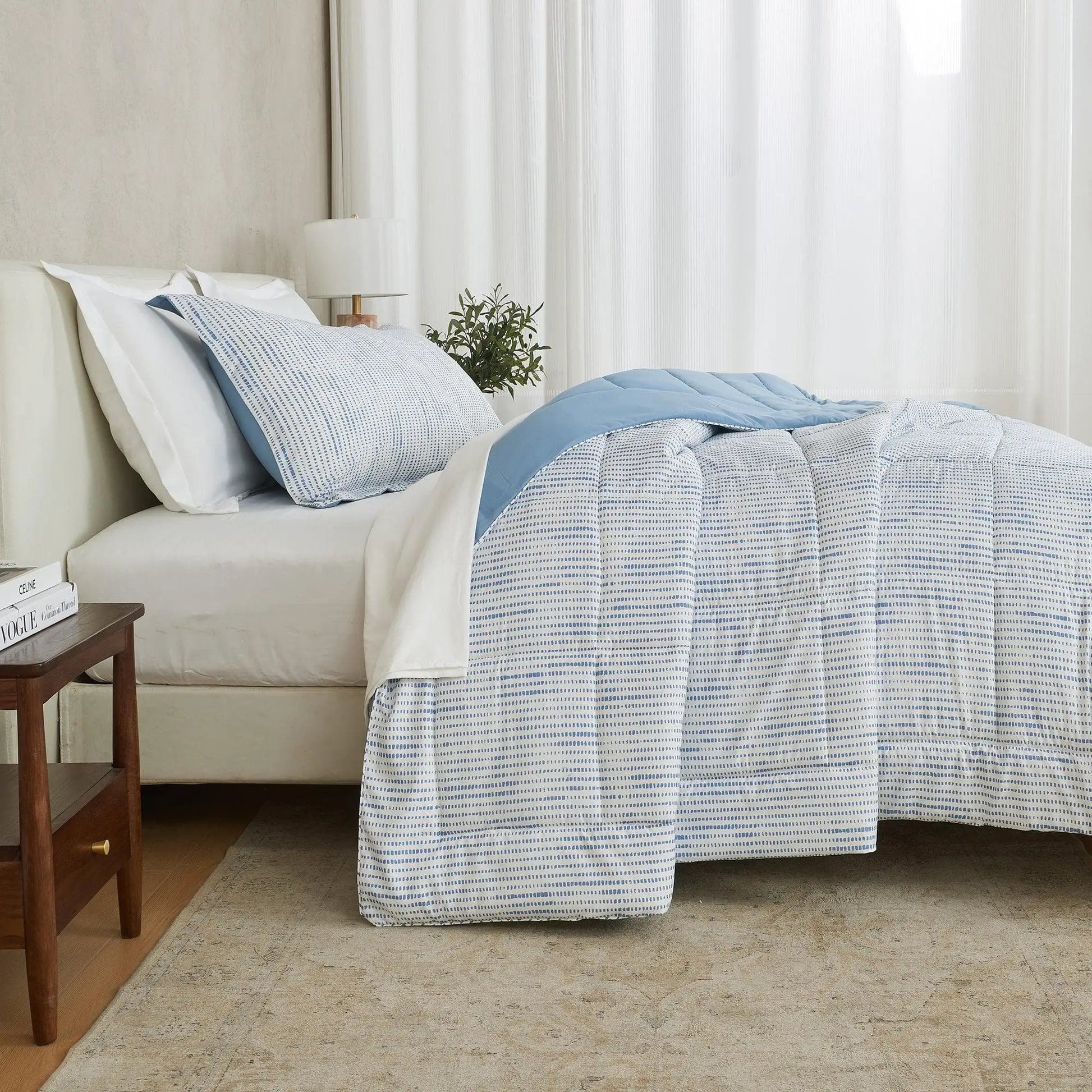 Reversible Comforter Set - Odette Collection from PriceLows™
