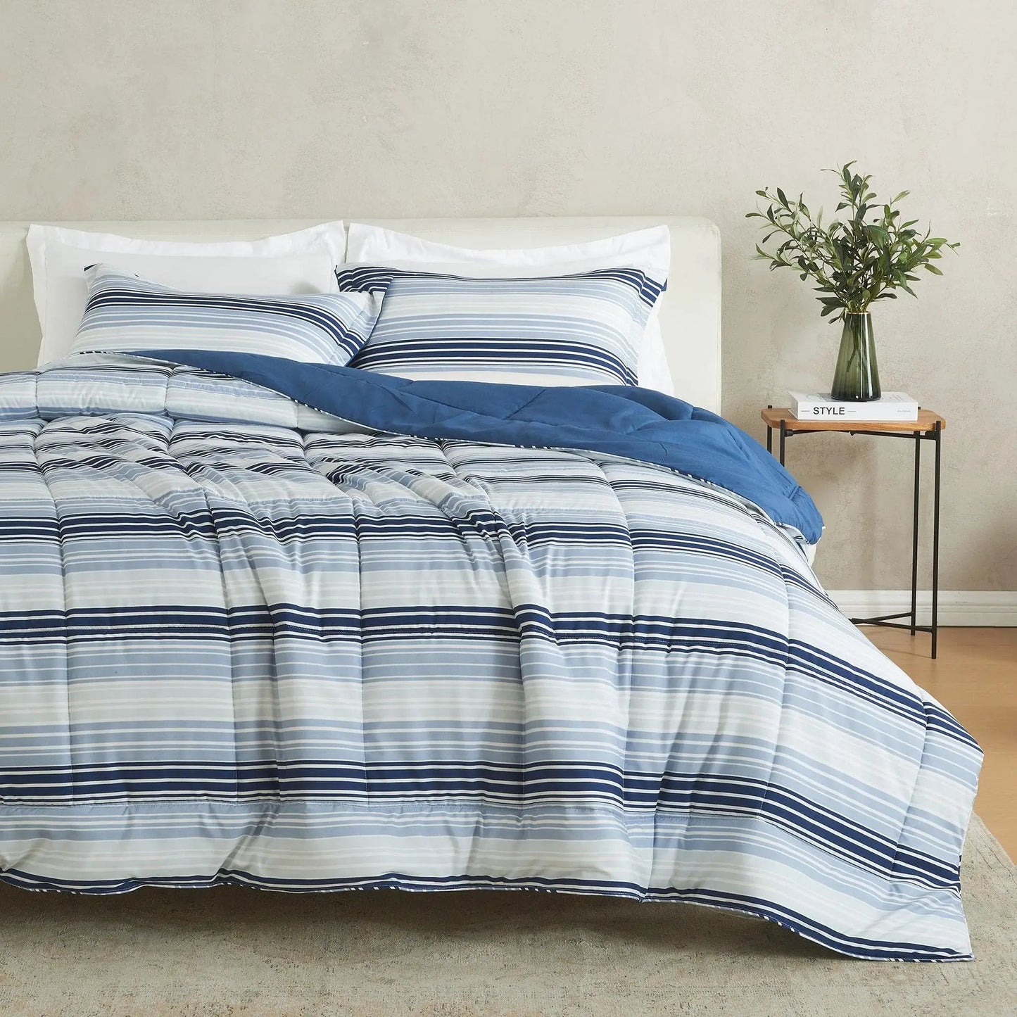 Reversible Comforter Set - Odette Collection from PriceLows™