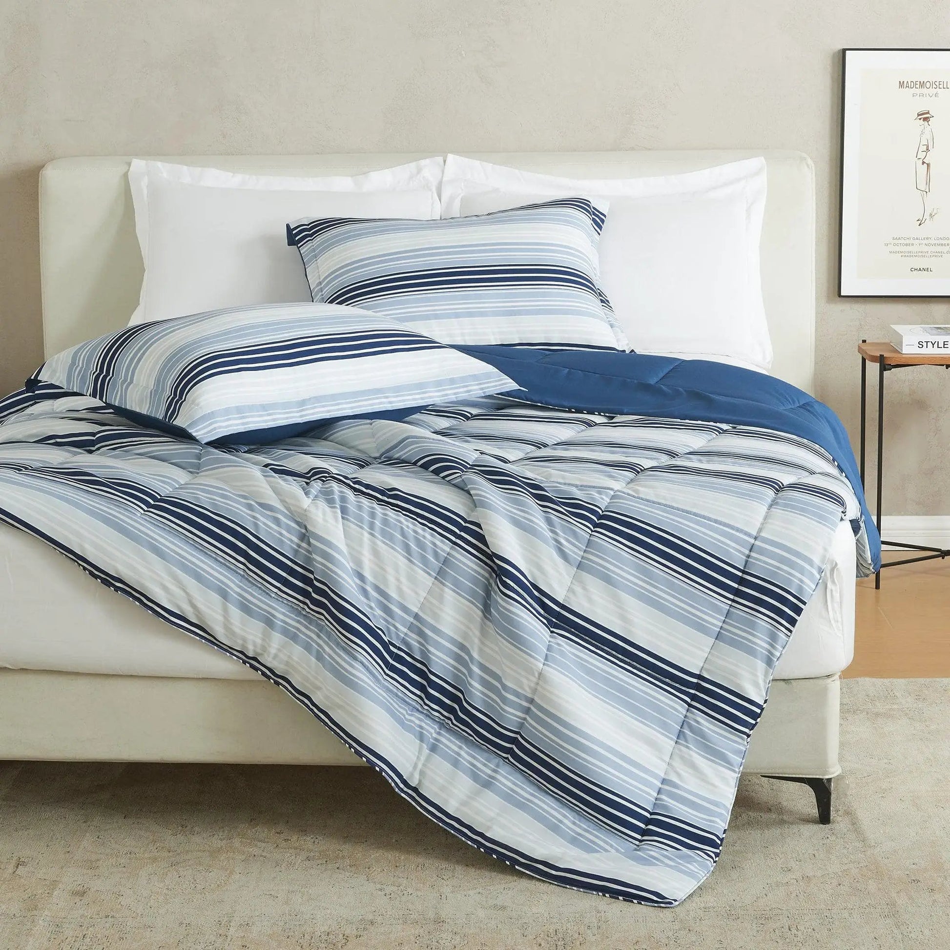 Reversible Comforter Set - Odette Collection from PriceLows™
