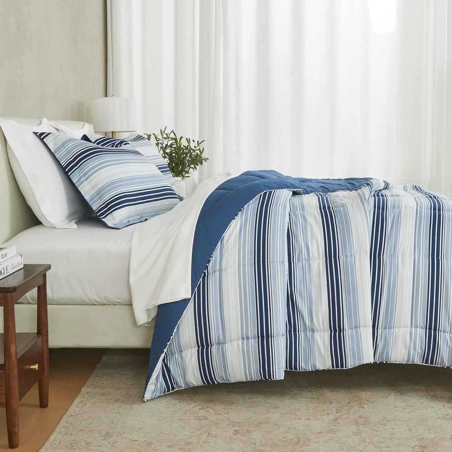 Reversible Comforter Set - Odette Collection from PriceLows™
