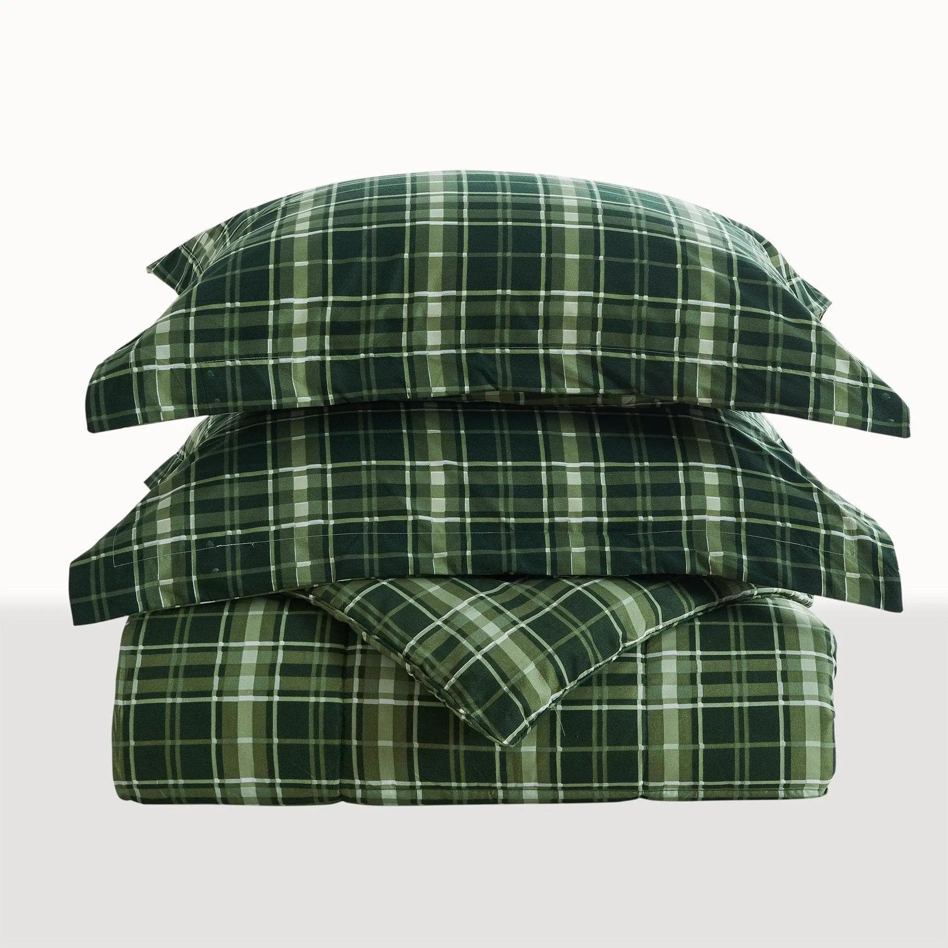 Reversible Christmas Comforter and Sham Set - Holiday / Lodge Odette Collection from PriceLows™
