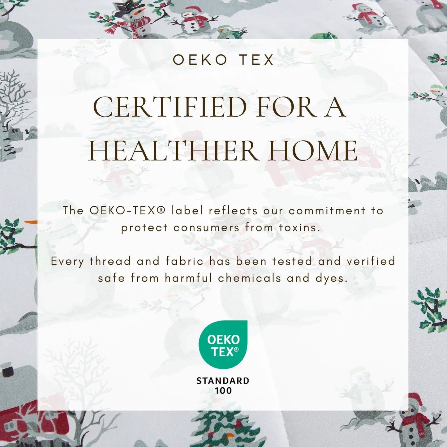 Reversible Christmas Comforter and Sham Set - Holiday / Lodge Odette Collection from PriceLows™