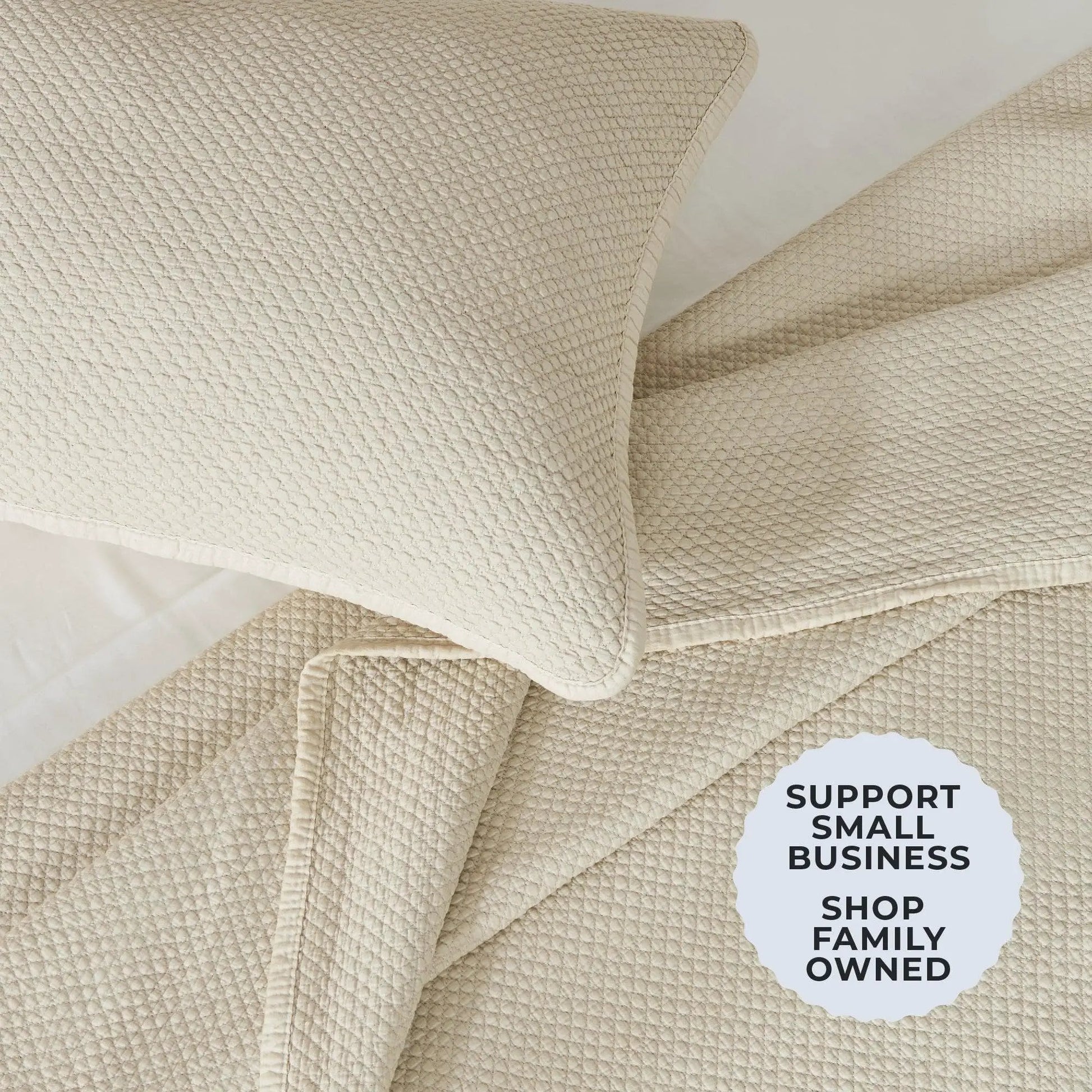 Stonewashed Relaxed Quilt Set - Vittoria Collection from PriceLows™