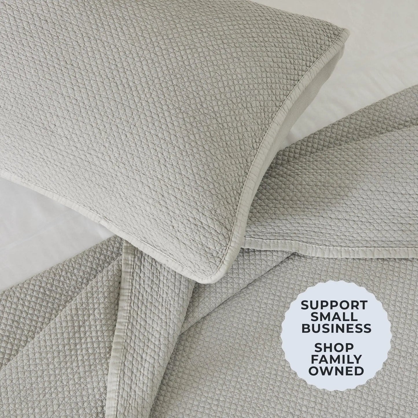 Stonewashed Relaxed Quilt Set - Vittoria Collection from PriceLows™