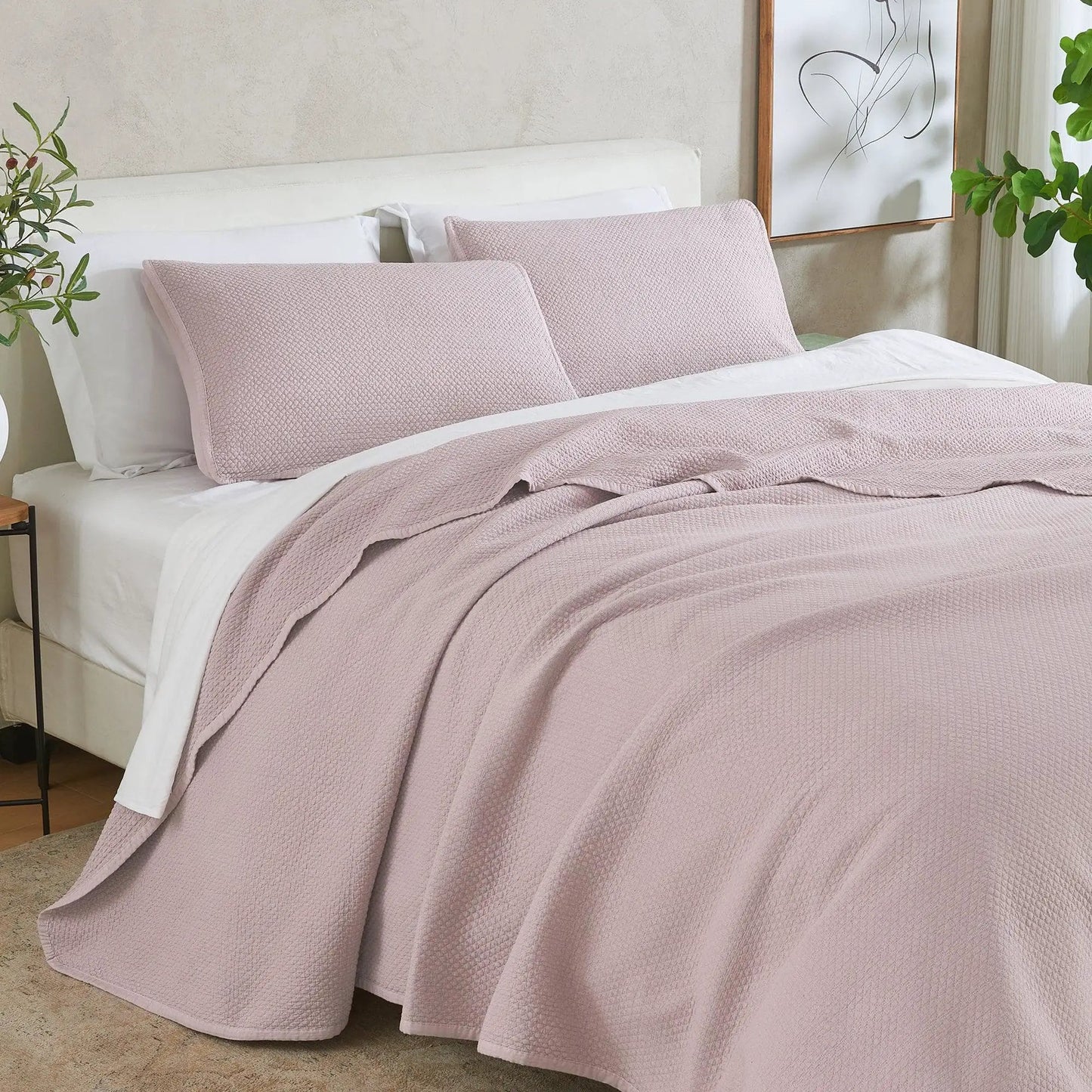 Stonewashed Relaxed Quilt Set - Vittoria Collection from PriceLows™