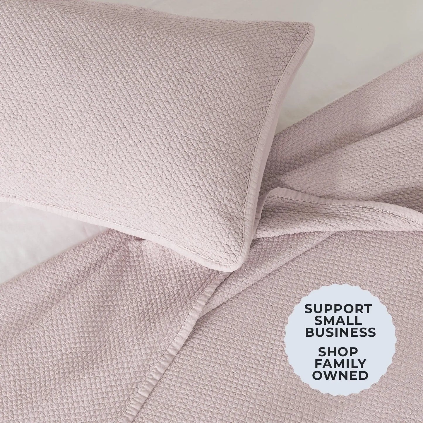 Stonewashed Relaxed Quilt Set - Vittoria Collection from PriceLows™