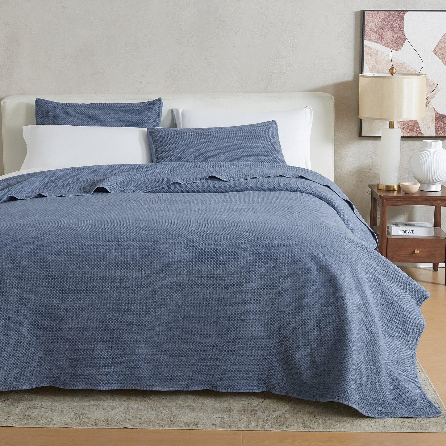 Stonewashed Relaxed Quilt Set - Vittoria Collection from PriceLows™