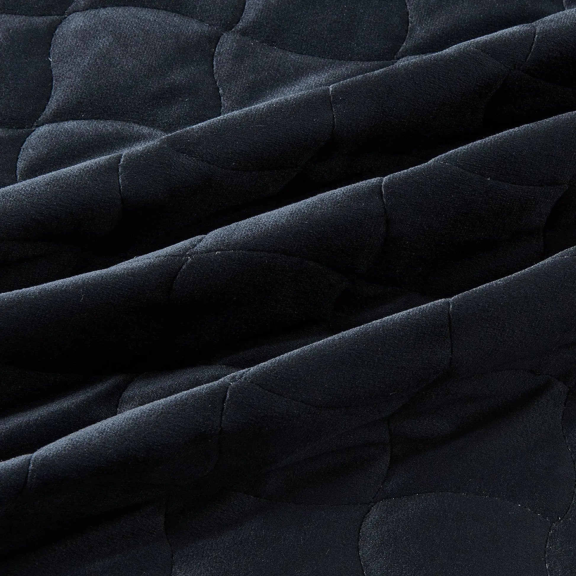 Velvet Box-Stitched Quilt Set - Vivica Collection from PriceLows™