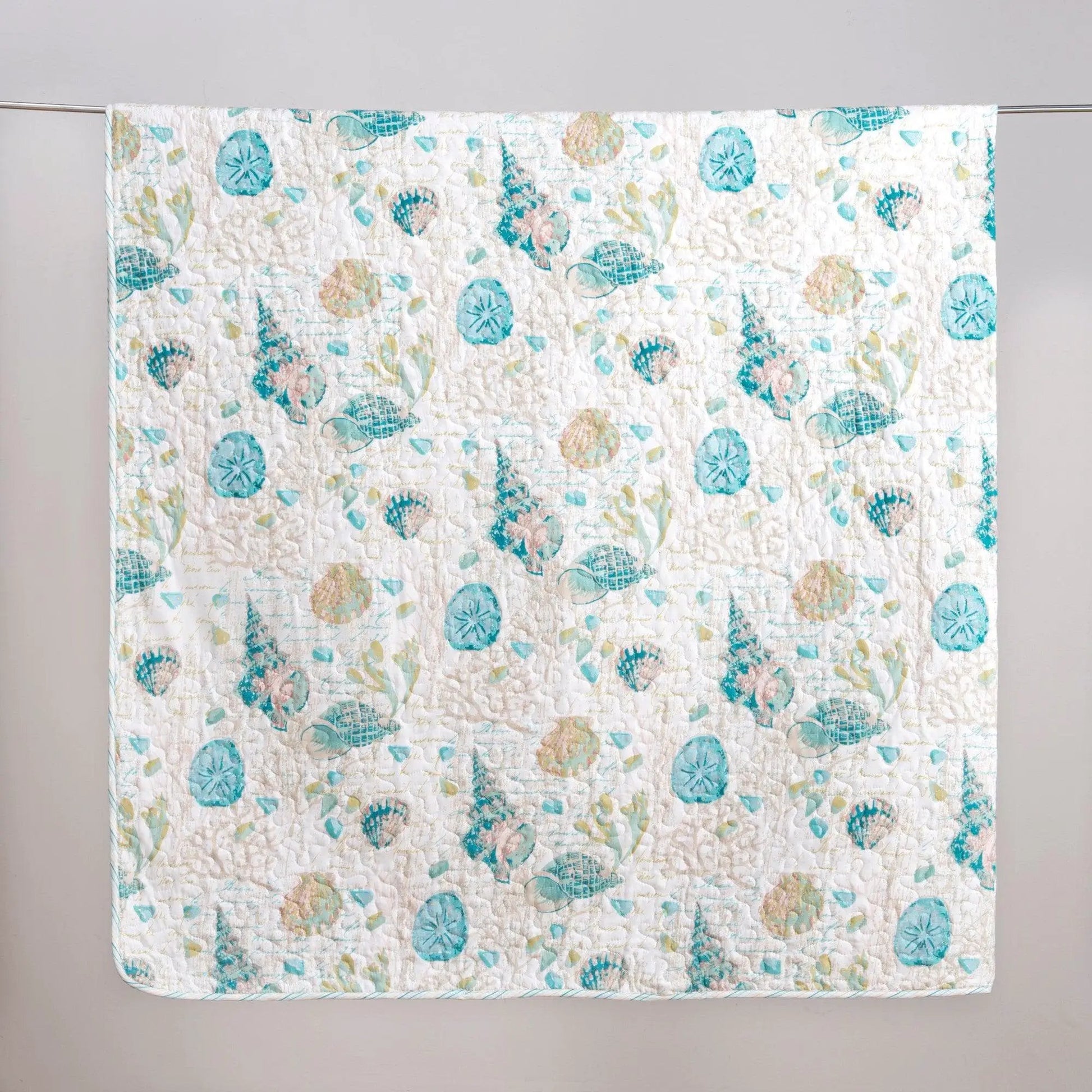 Seashell & Coral Quilt Set - Westsands Collection from PriceLows™