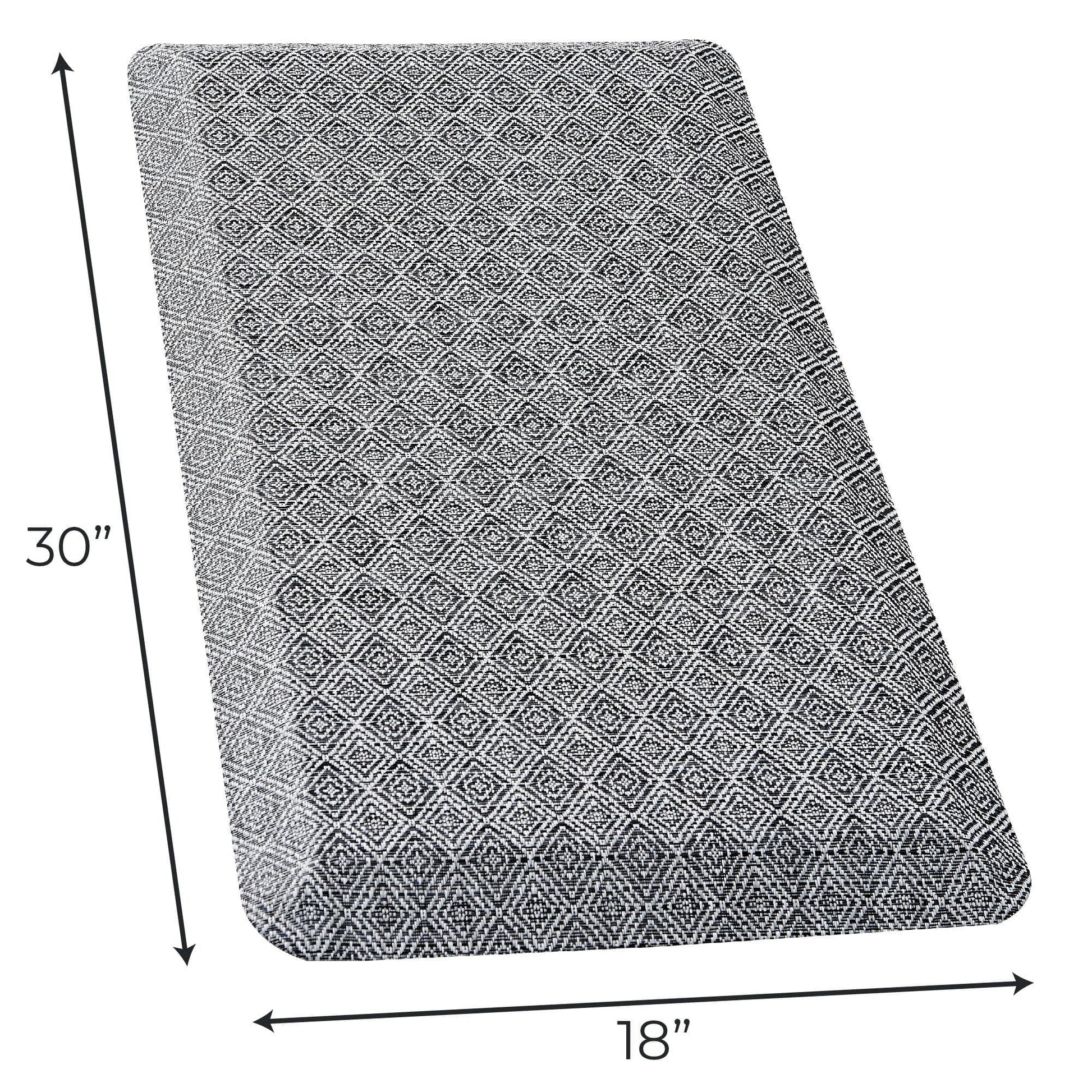 Cushioned Textured Anti-Fatigue Standing Kitchen Mat from PriceLows™