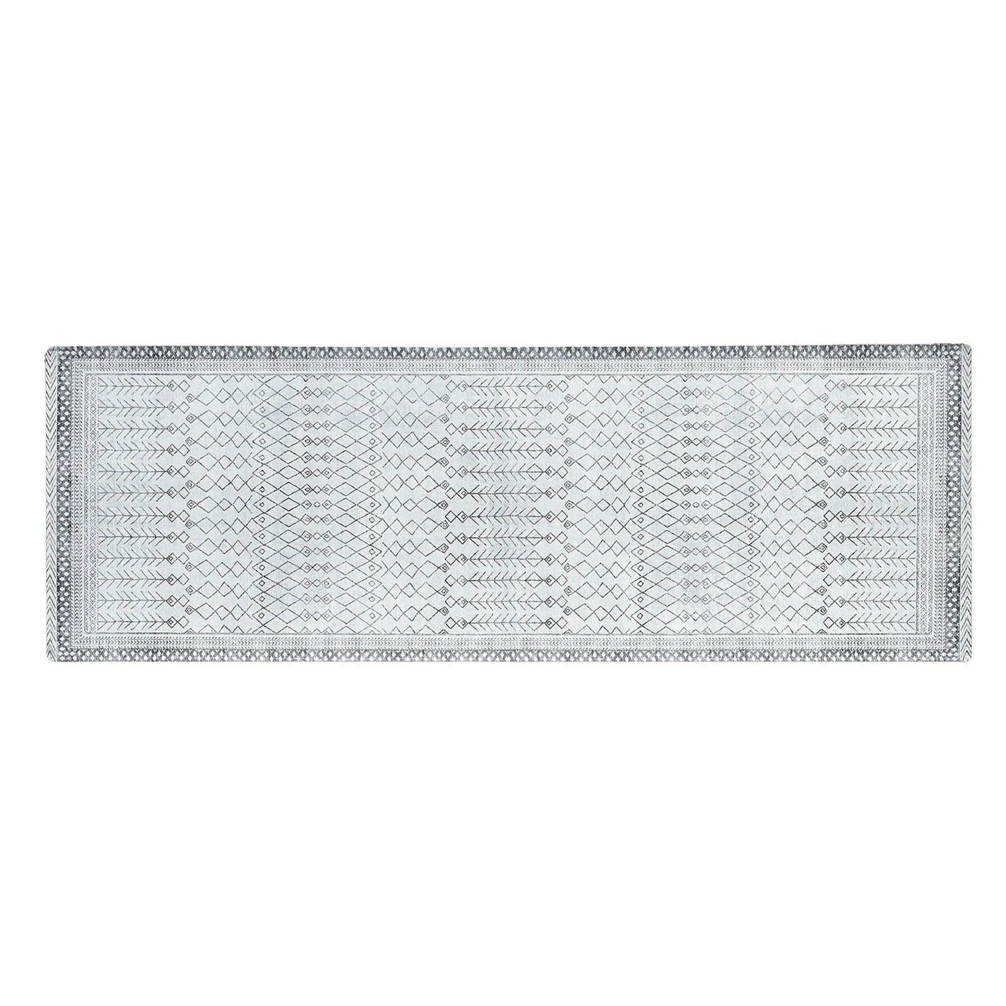 Distressed Moroccan Machine Washable Accent Runner 2'4" x 7' - Neve Collection from PriceLows™