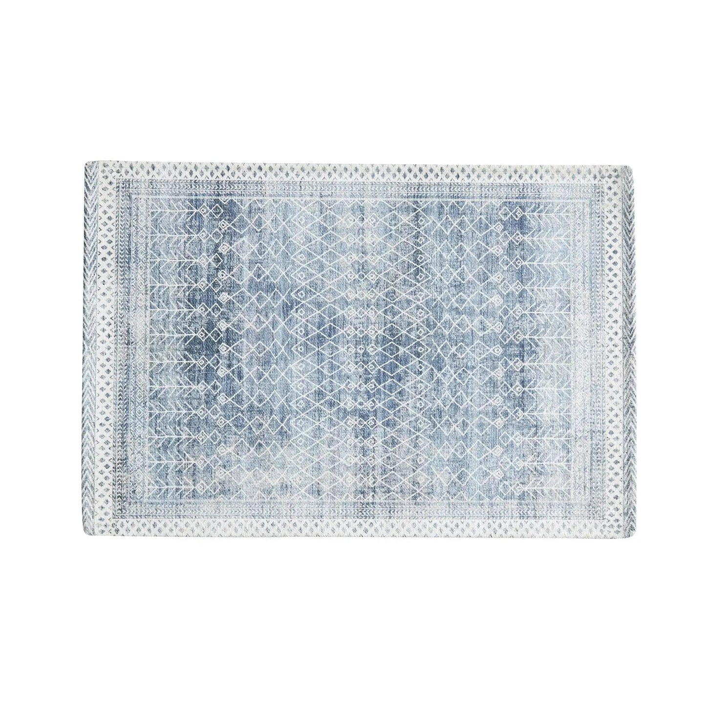 Distressed Moroccan Machine Washable Accent Area Rug 5' x 7' - Neve Collection from PriceLows™