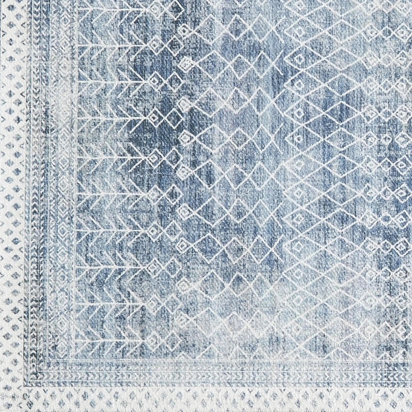 Distressed Moroccan Machine Washable Accent Area Rug 5' x 7' - Neve Collection from PriceLows™