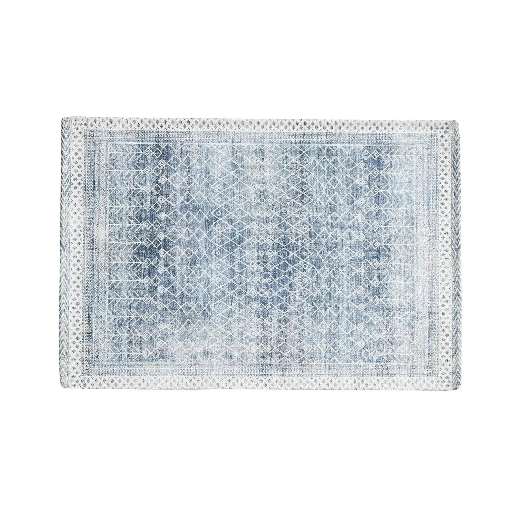 Distressed Moroccan Machine Washable Accent Area Rug 3' x 5' - Neve Collection from PriceLows™