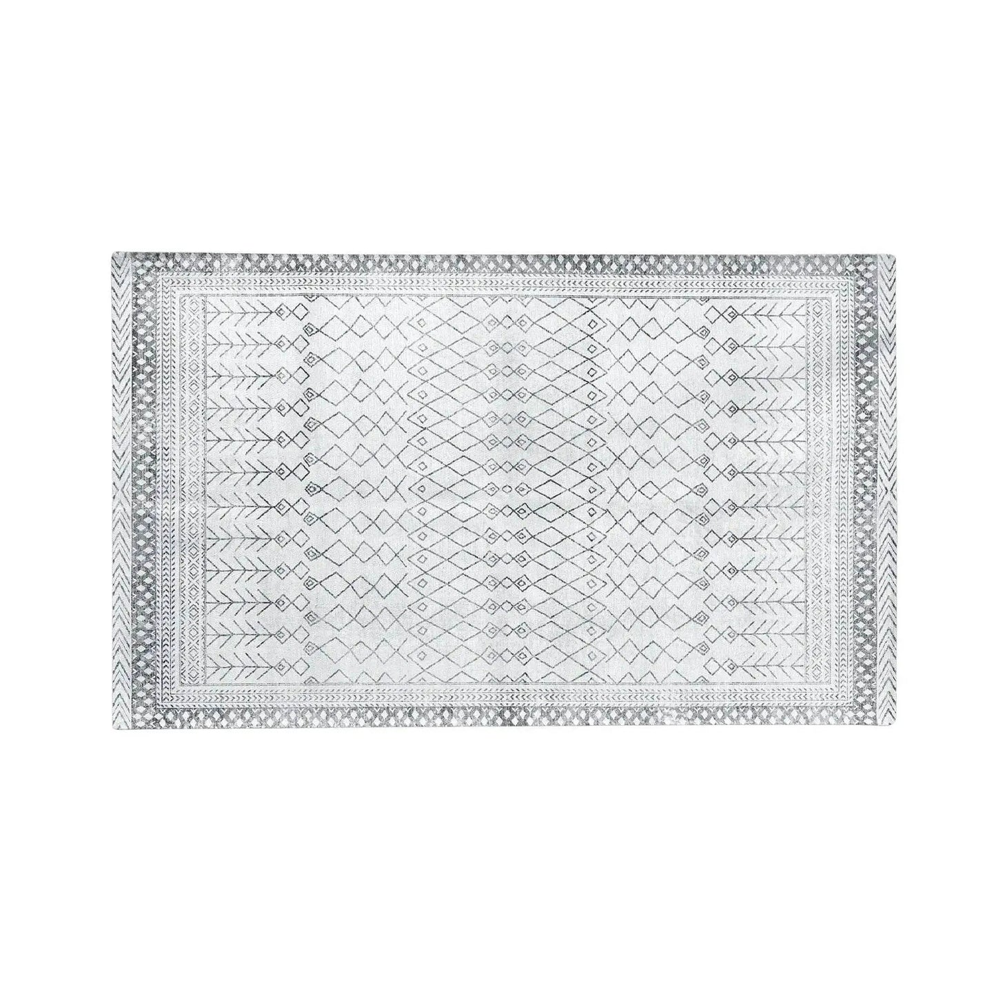 Distressed Moroccan Machine Washable Accent Area Rug 3' x 5' - Neve Collection from PriceLows™