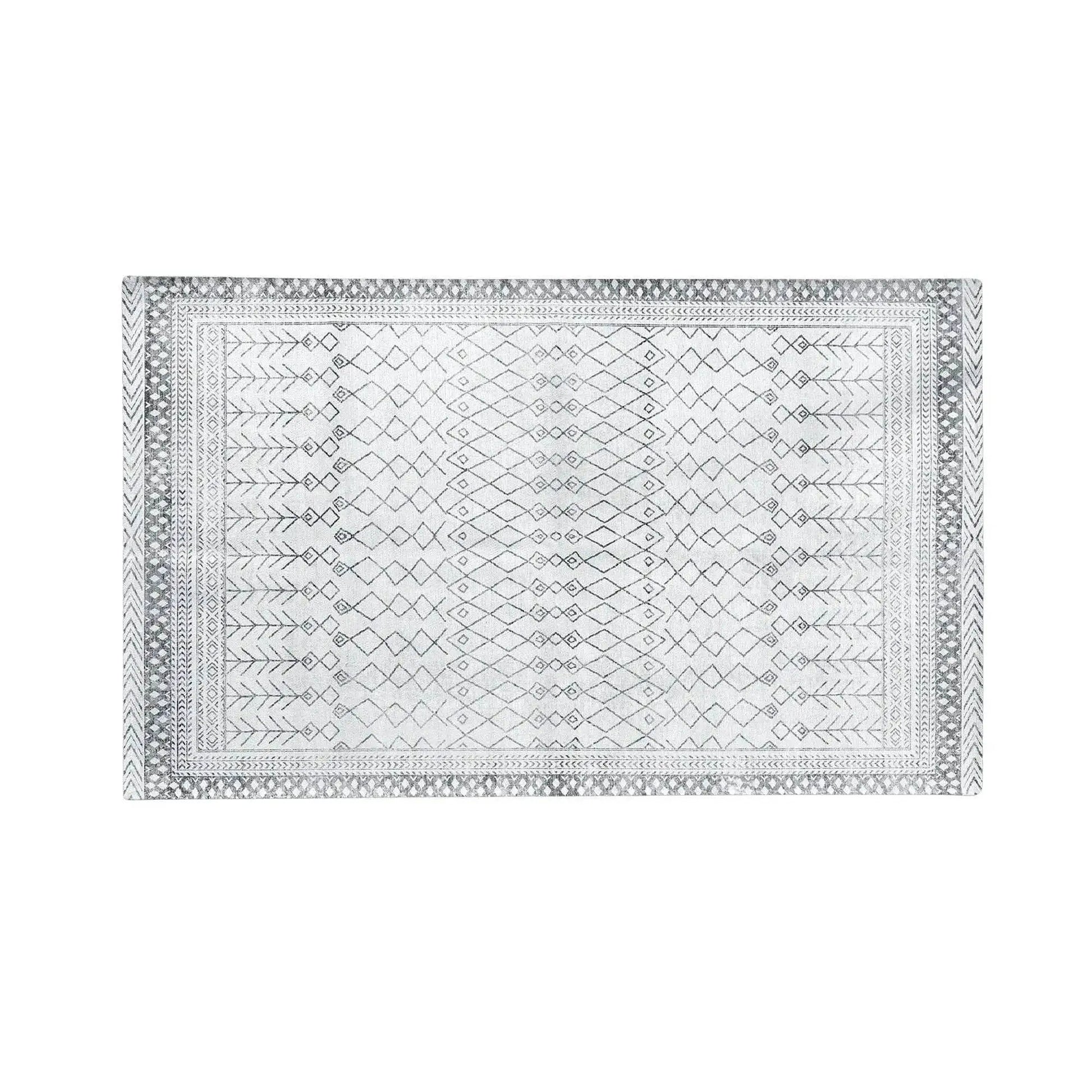 Distressed Moroccan Machine Washable Accent Area Rug 3' x 5' - Neve Collection from PriceLows™