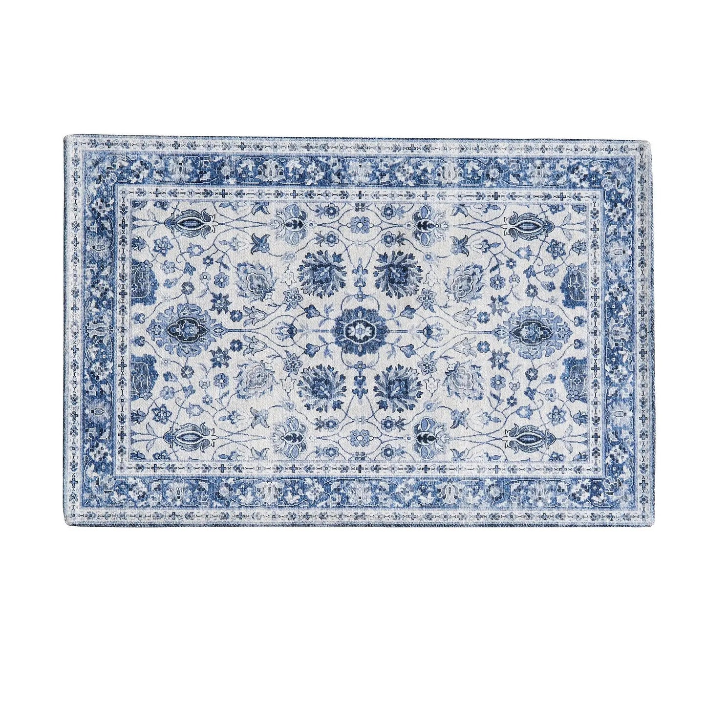 Floral Machine Washable Accent Rug 2' x 3' - Matra Collection from PriceLows™