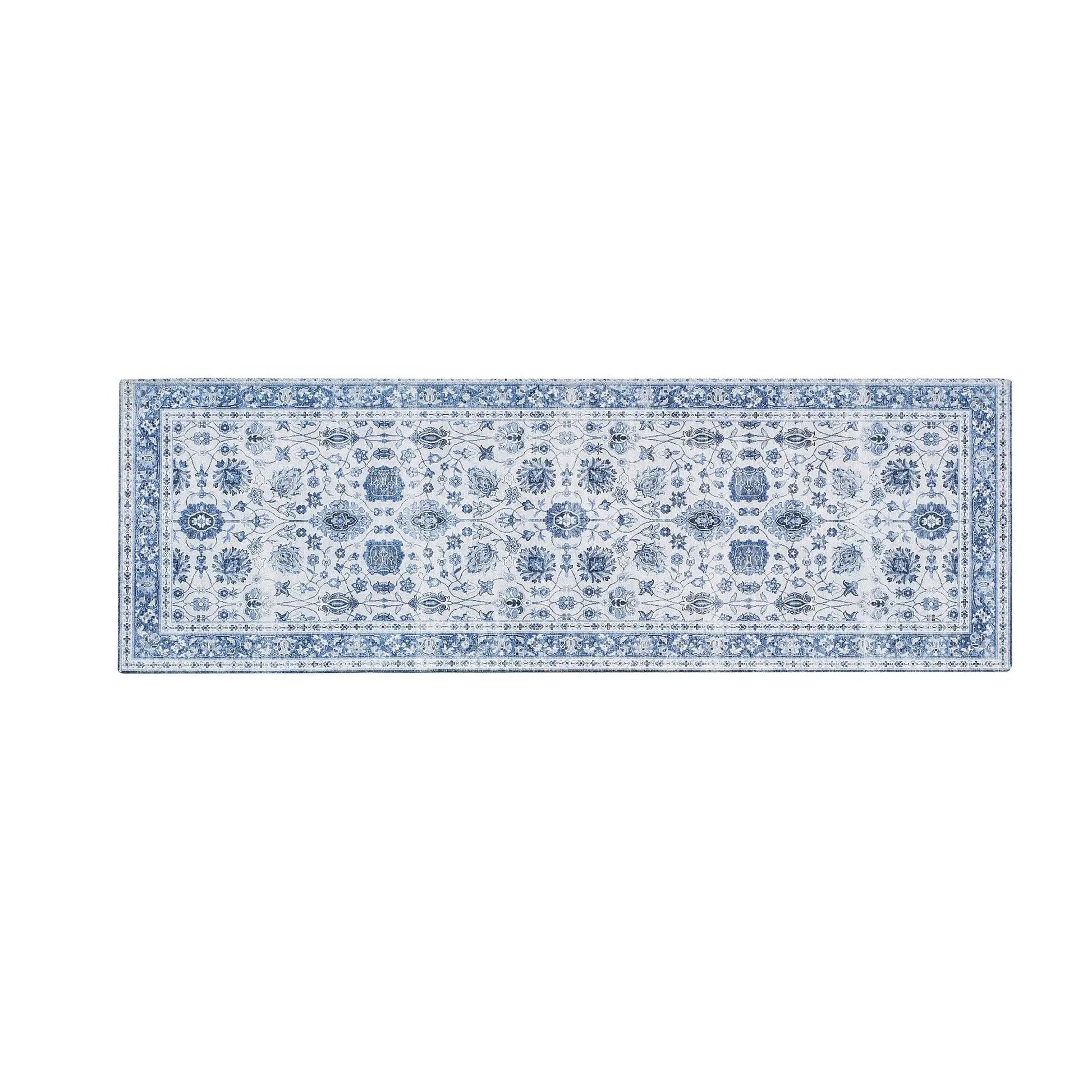 Floral Machine Washable Accent Runner 2'4" x 7' - Matra Collection from PriceLows™