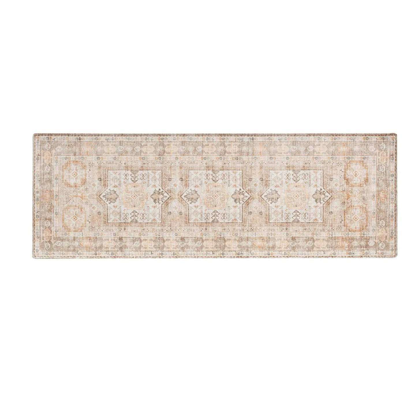 Medallion Machine Washable Accent Runner 2'4" x 7' - Nava Collection from PriceLows™