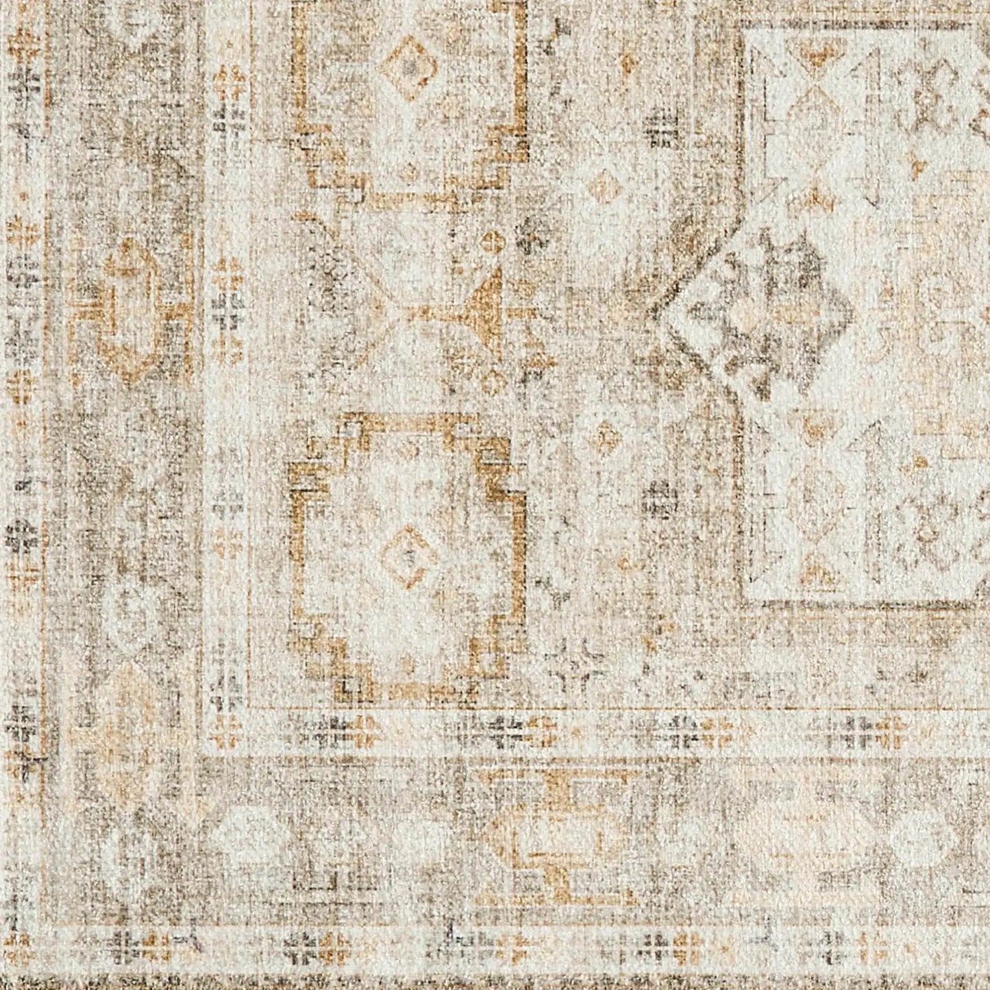 Medallion Machine Washable Accent Runner 2'4" x 7' - Nava Collection from PriceLows™