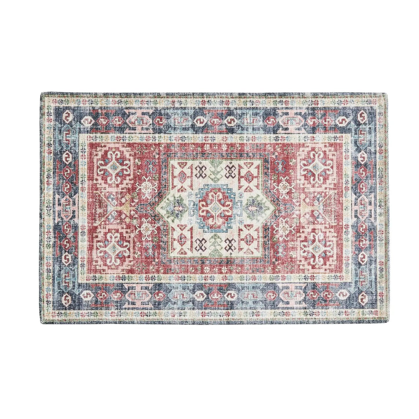 Medallion Machine Washable Accent Area Rug 5' x 7' - Nava Collection from PriceLows™